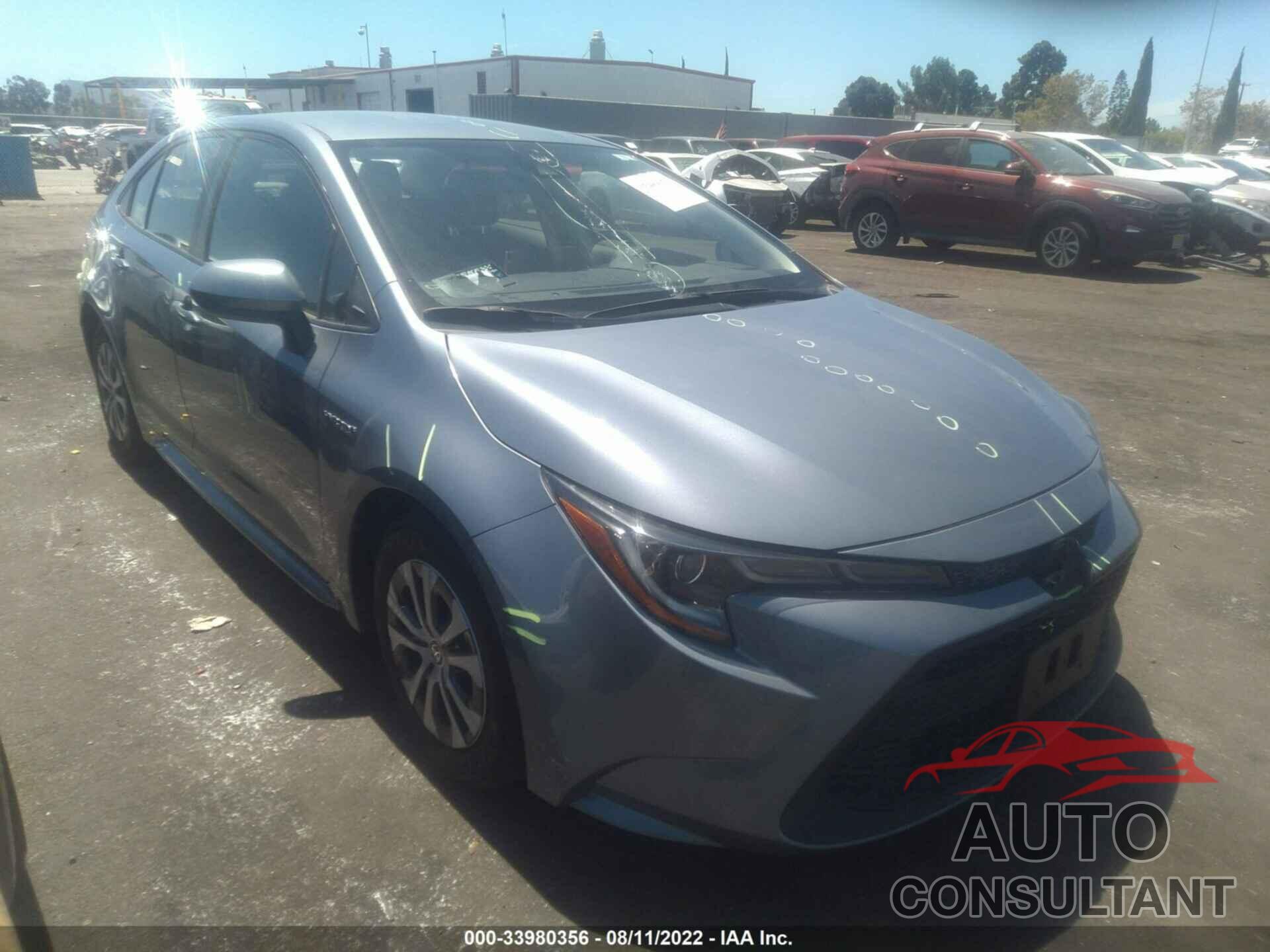 TOYOTA COROLLA 2020 - JTDEBRBE5LJ023088