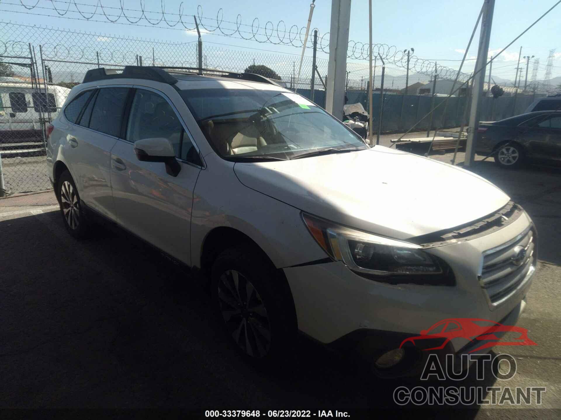 SUBARU OUTBACK 2017 - 4S4BSANCXH3412024