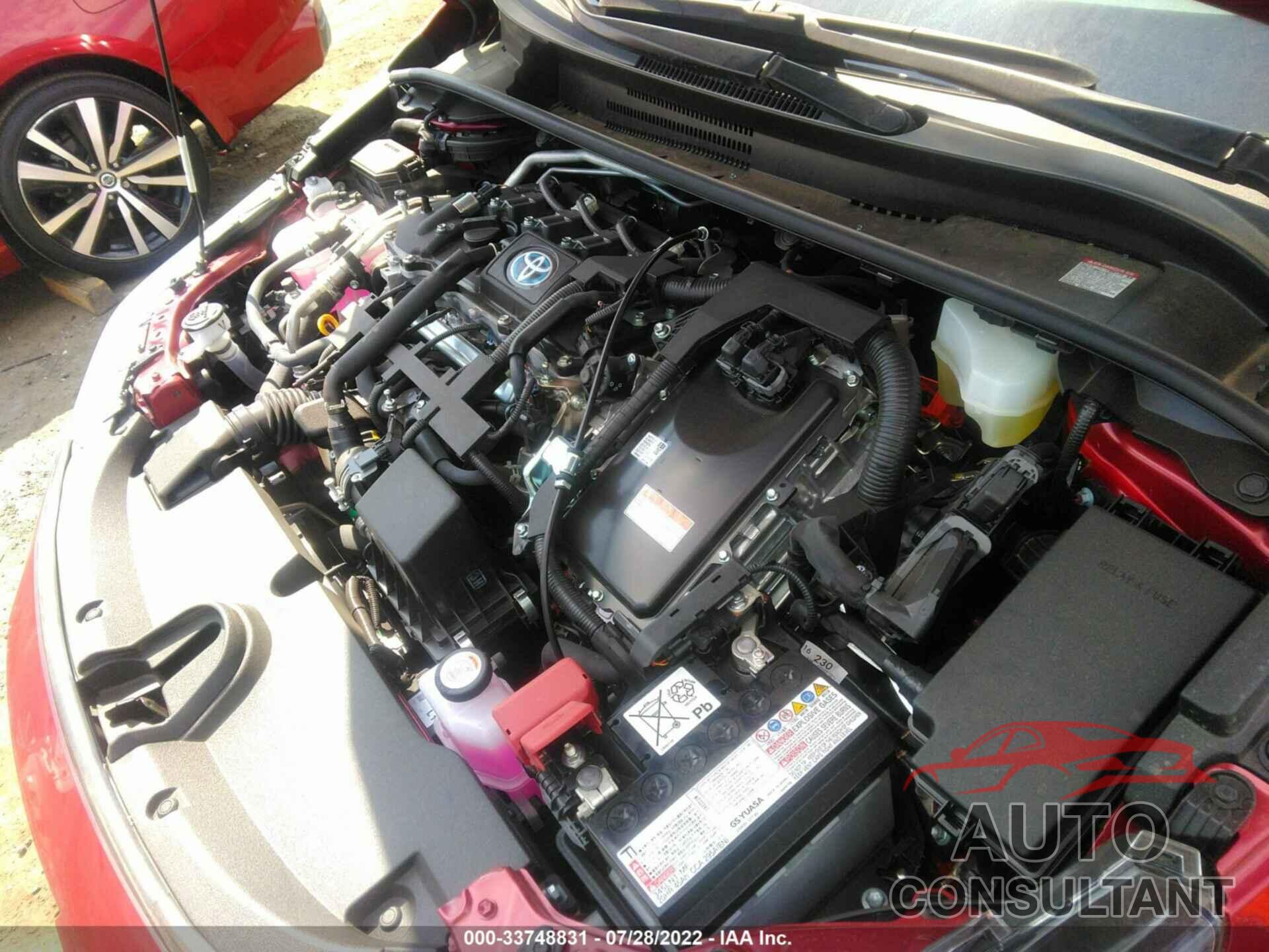 TOYOTA COROLLA 2022 - JTDEAMDE7NJ054817