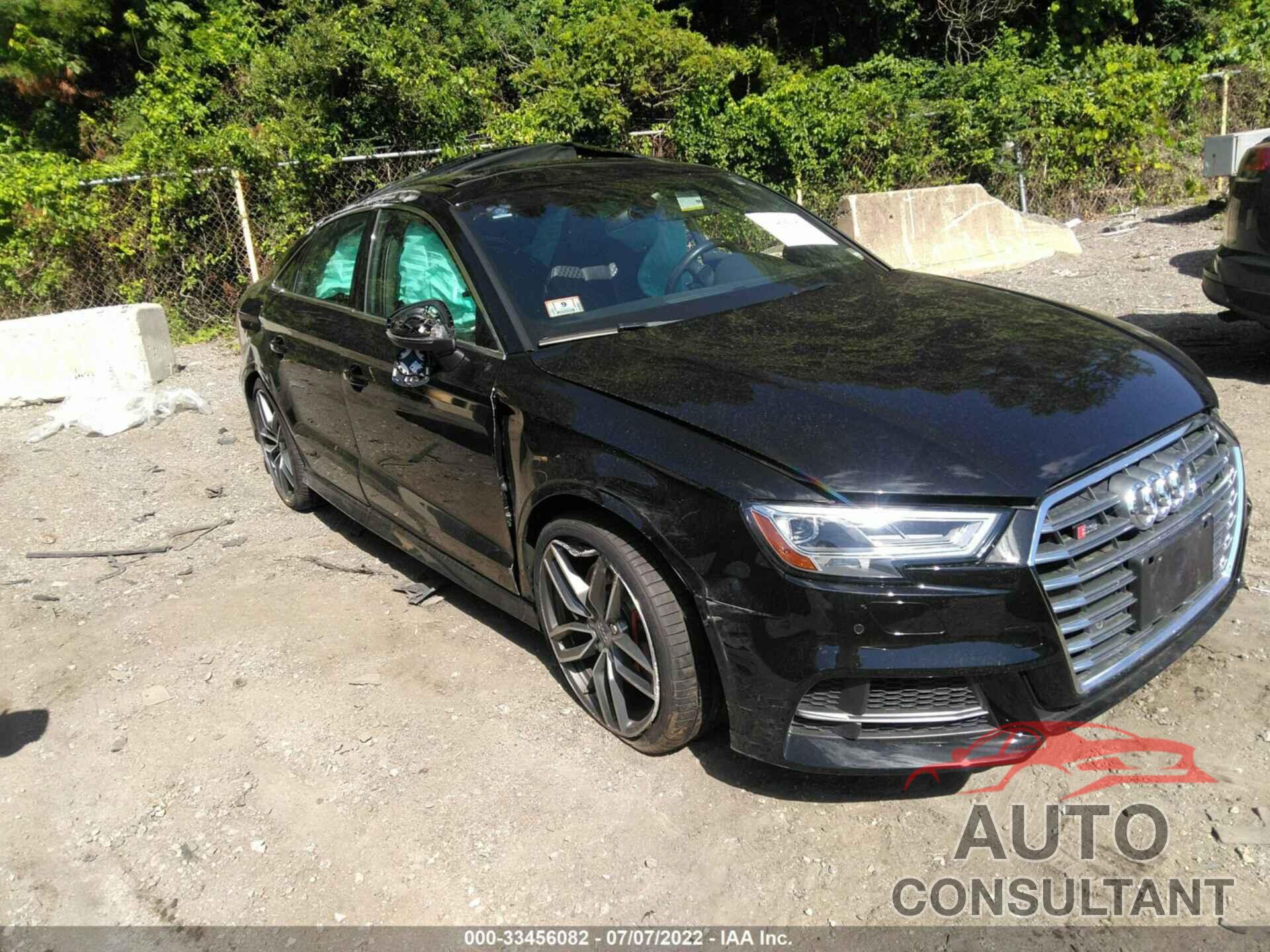 AUDI S3 2017 - WAUB1GFF5H1012335