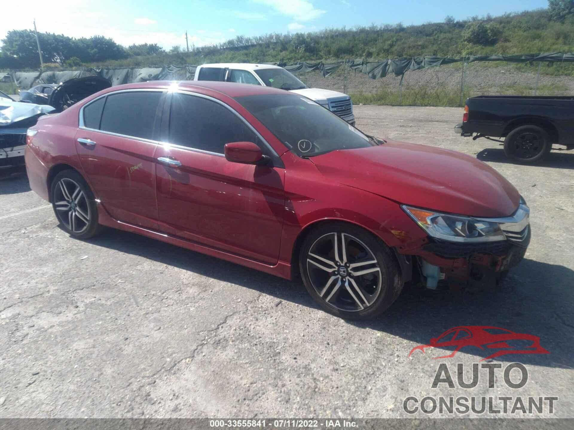 HONDA ACCORD SEDAN 2017 - 1HGCR2F57HA047910