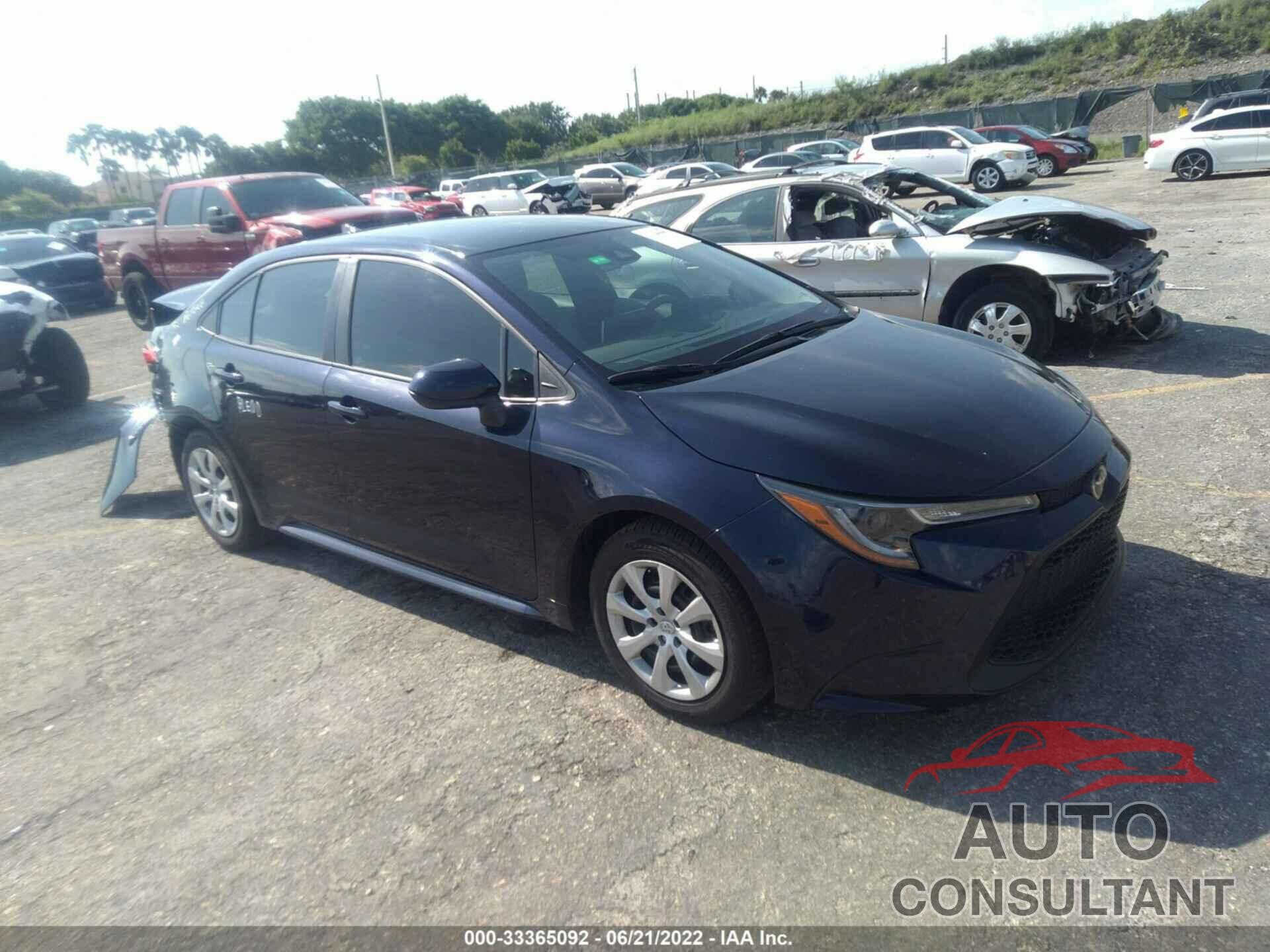 TOYOTA COROLLA 2020 - 5YFEPRAE3LP138139