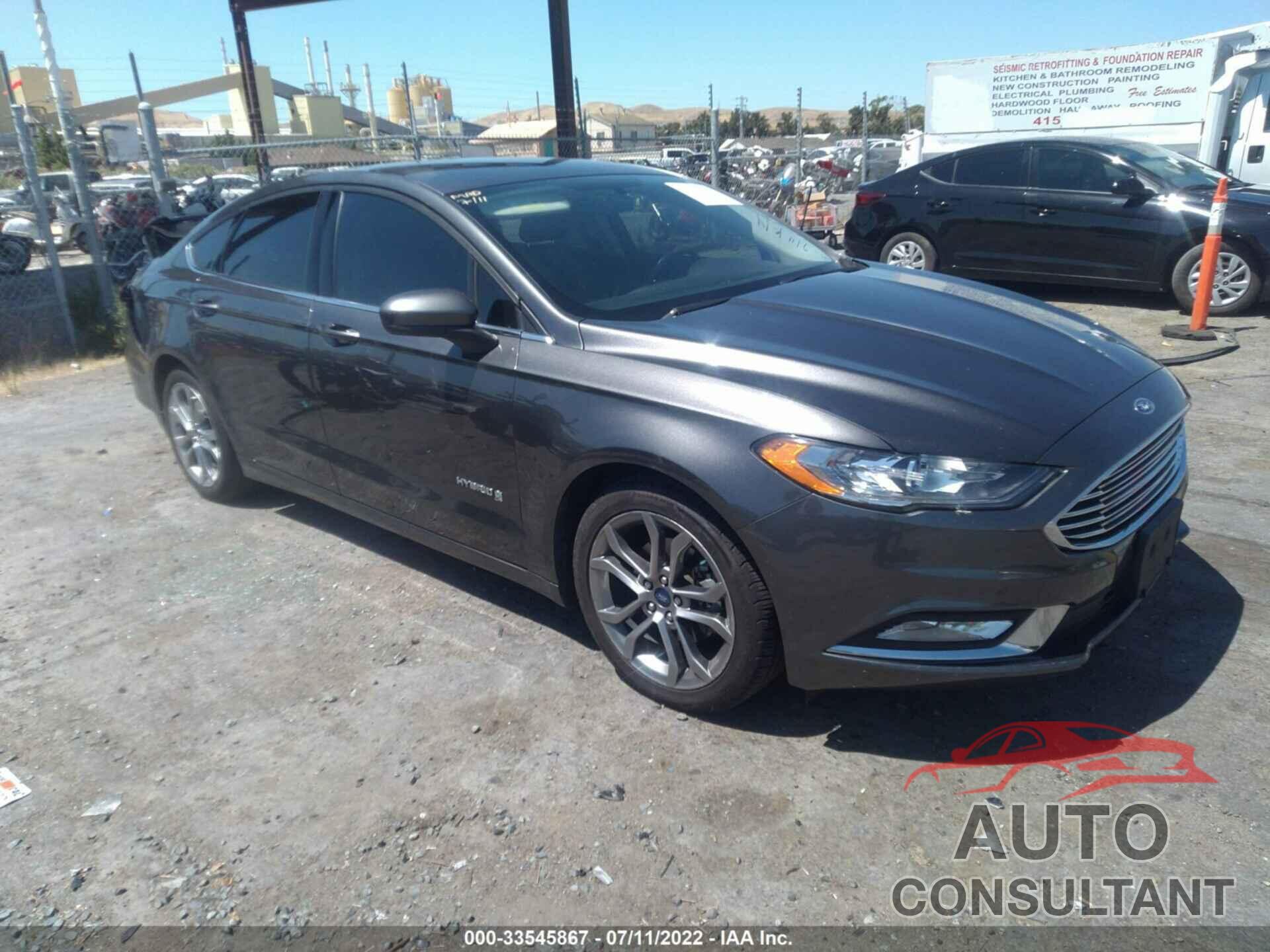 FORD FUSION 2017 - 3FA6P0LU5HR164737