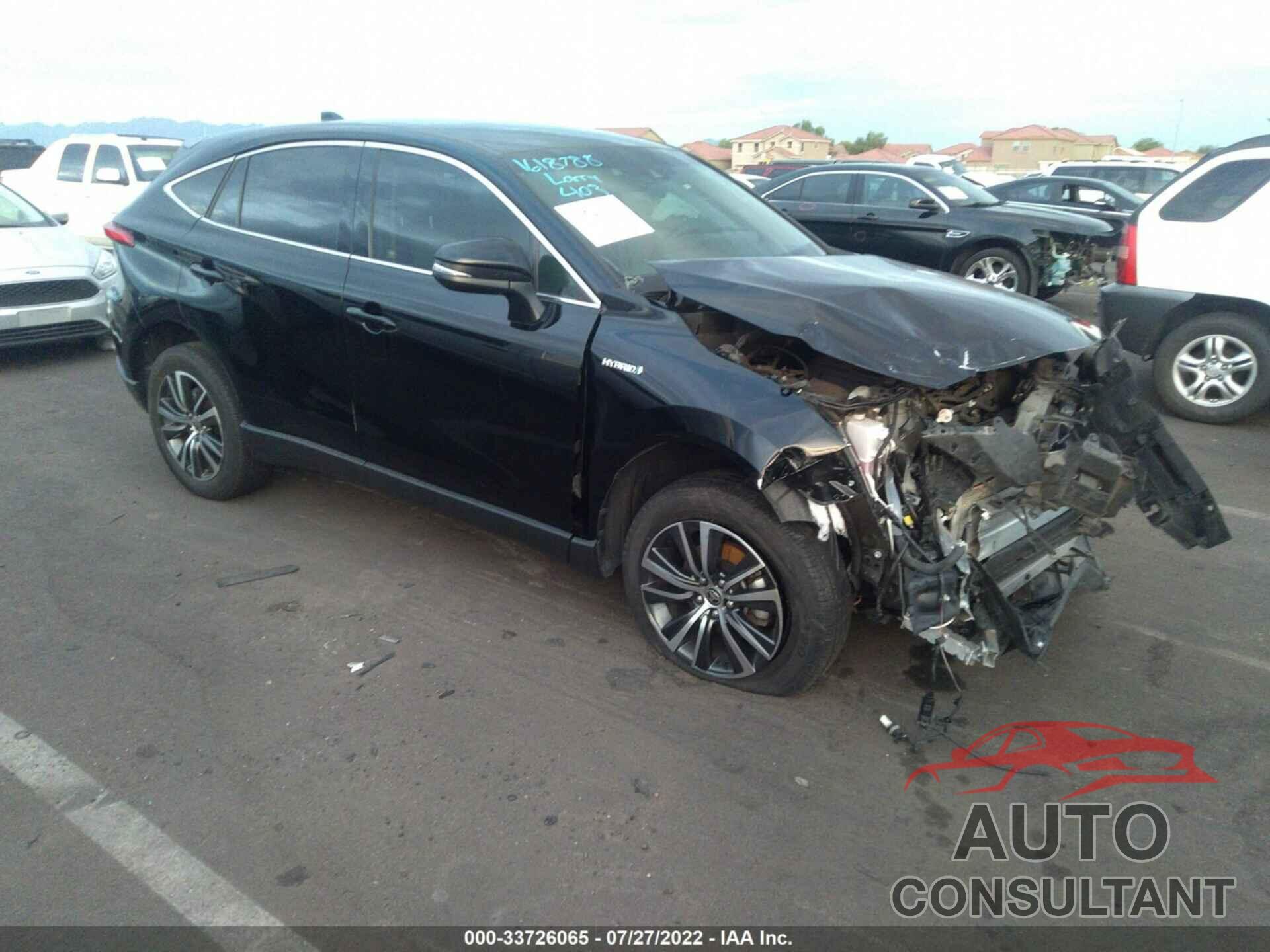 TOYOTA VENZA 2021 - JTEAAAAH4MJ025880