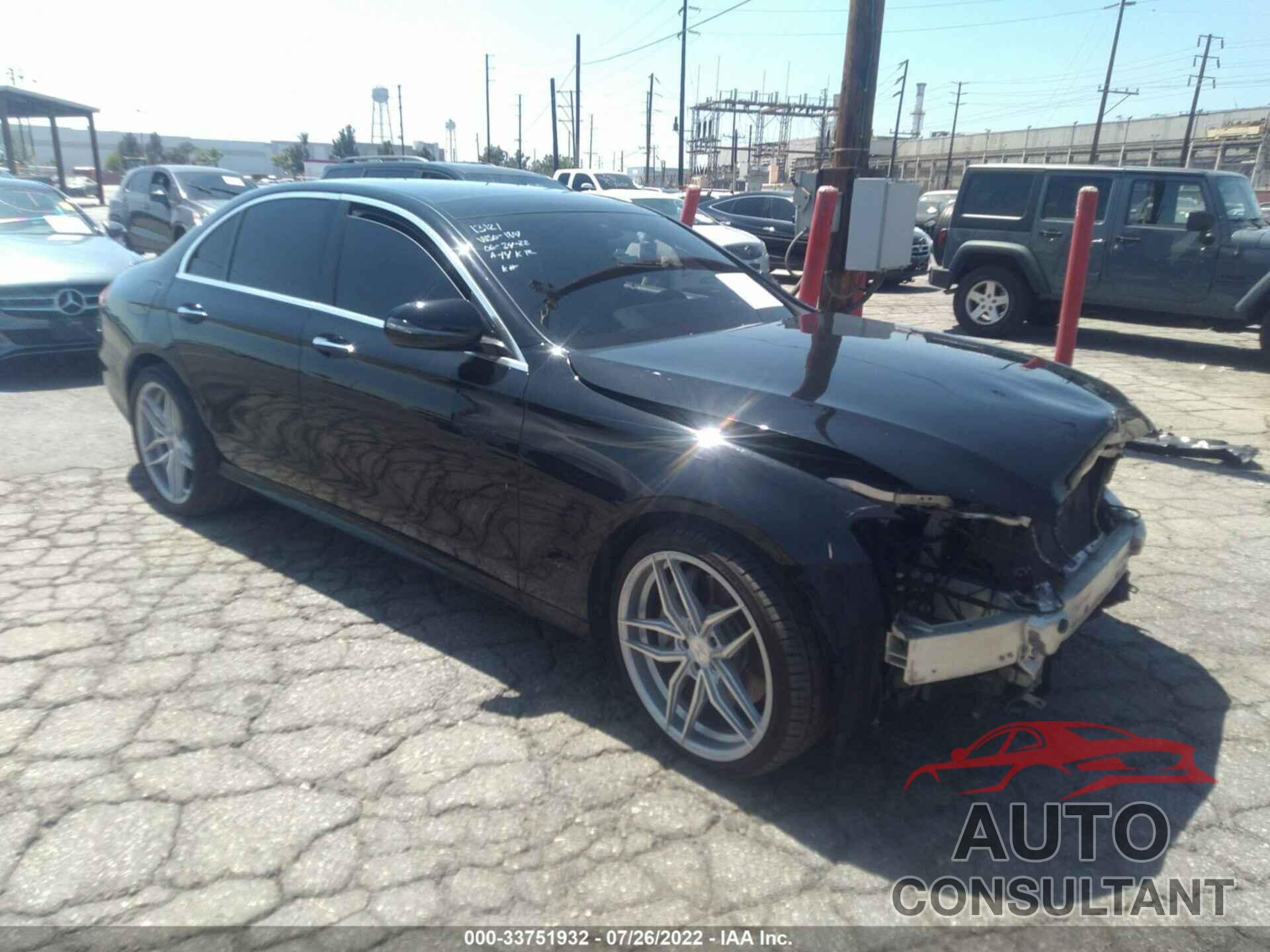 MERCEDES-BENZ E-CLASS 2018 - WDDZF4JB4JA477514