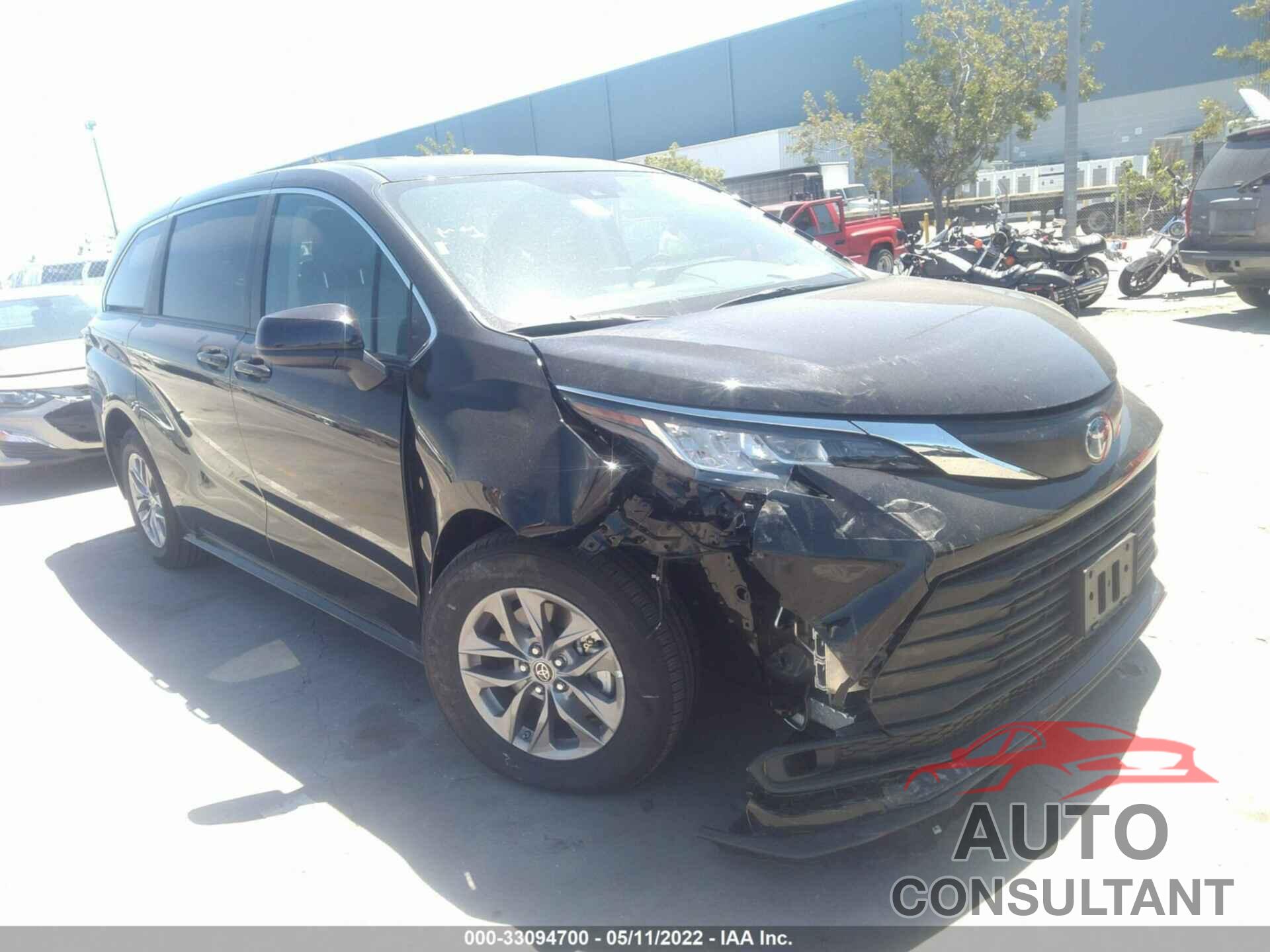 TOYOTA SIENNA 2022 - 5TDKRKEC1NS107267