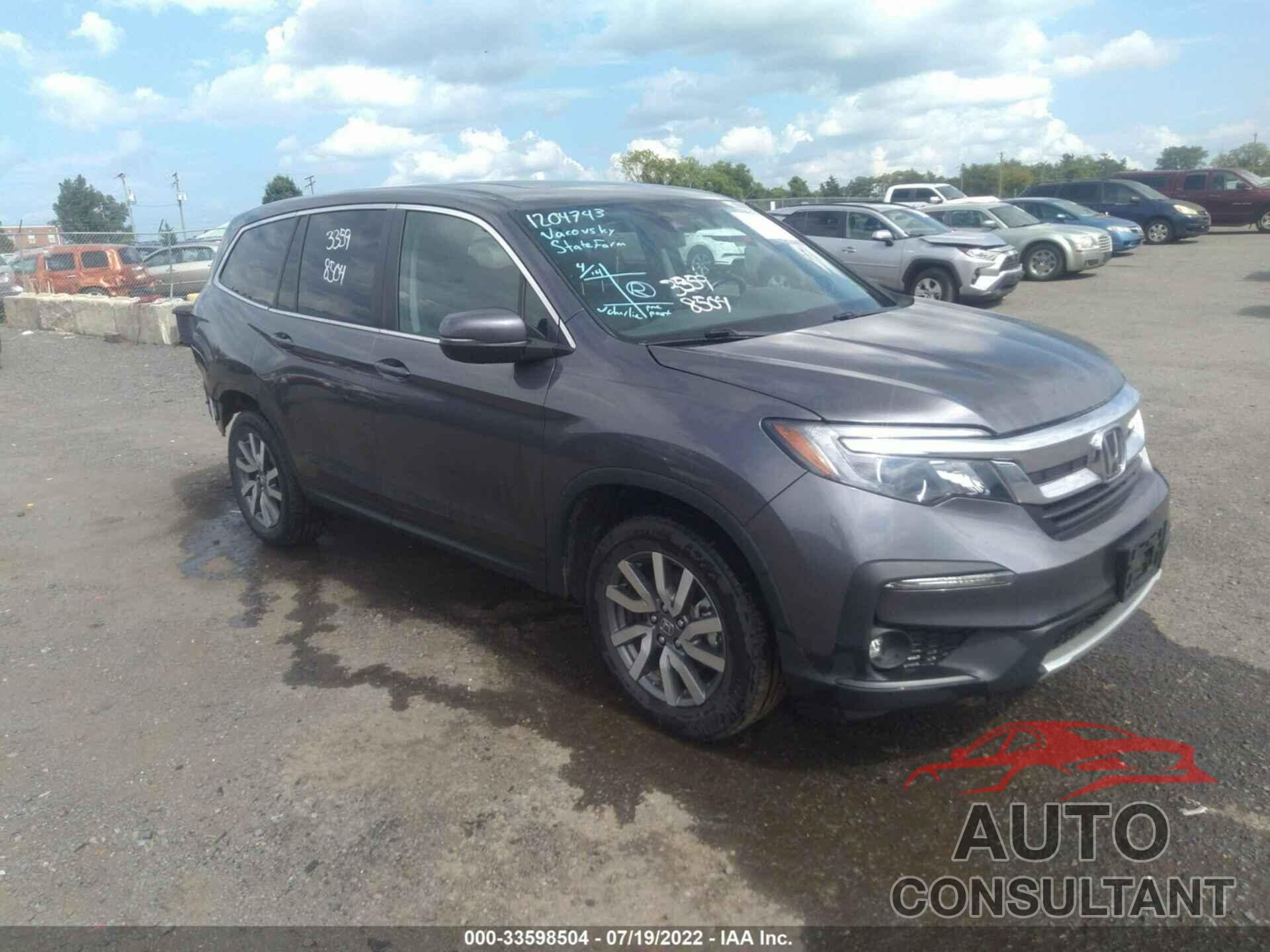HONDA PILOT 2019 - 5FNYF6H52KB012871