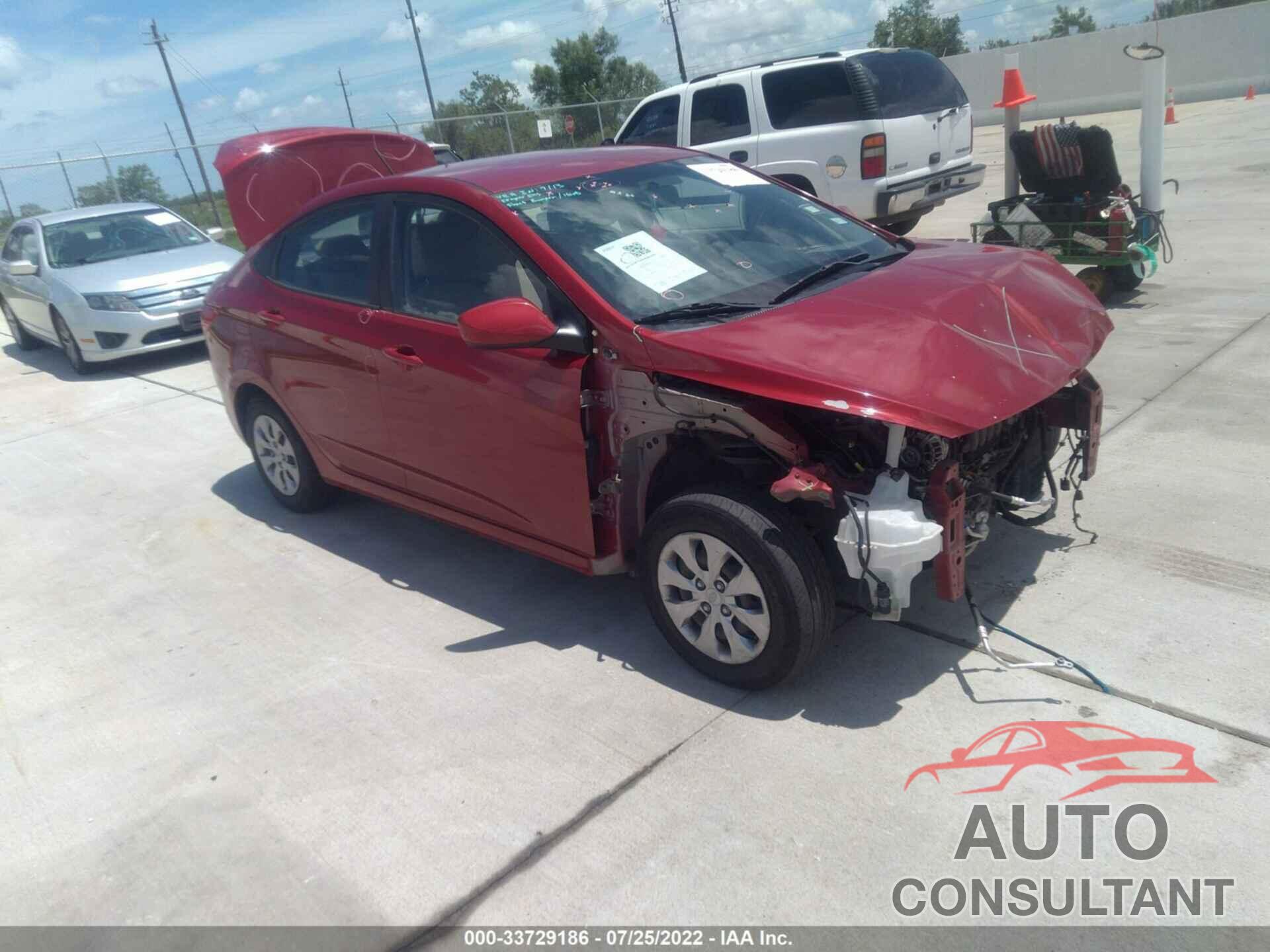 HYUNDAI ACCENT 2017 - KMHCT4AE8HU365421