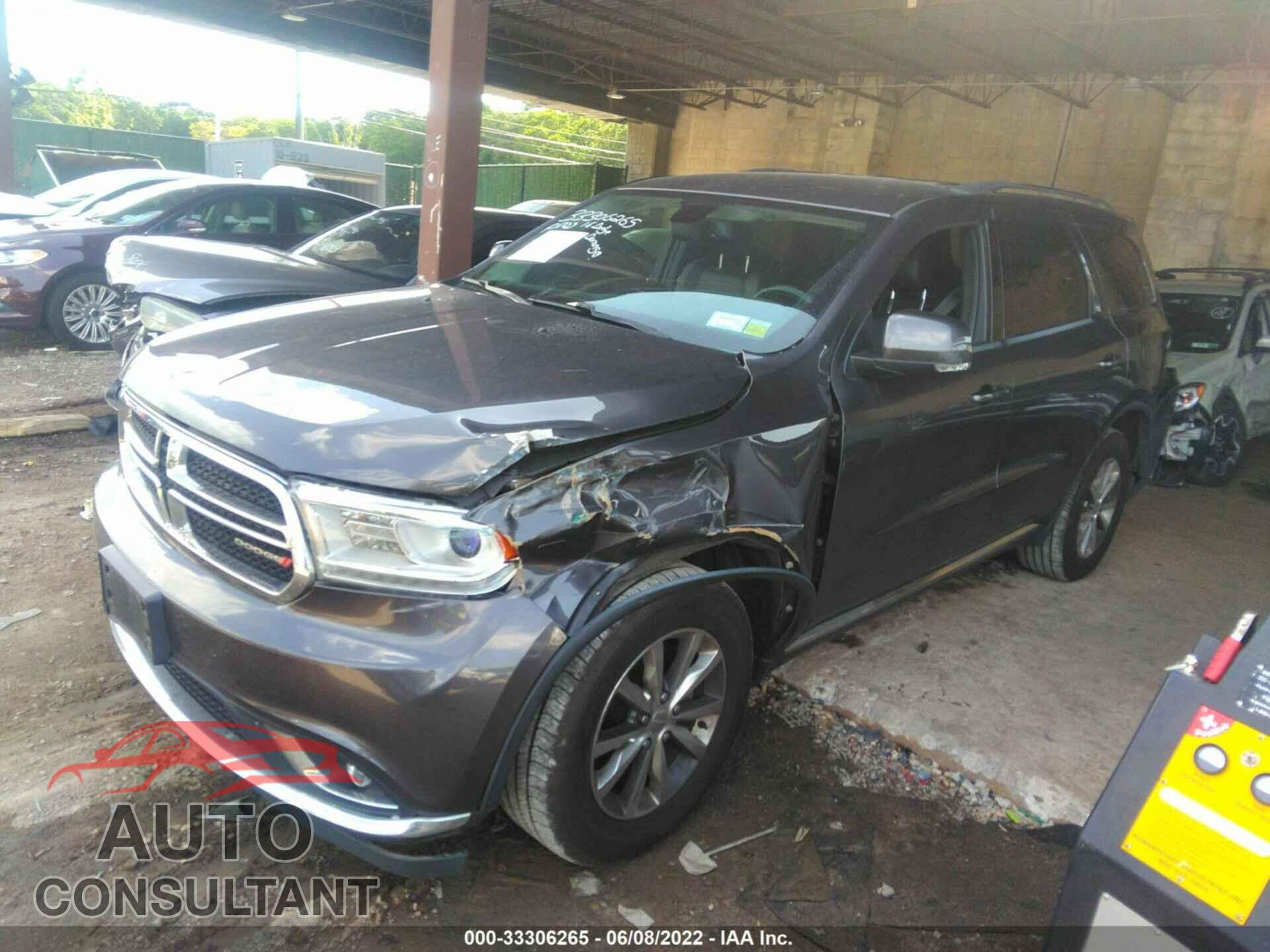 DODGE DURANGO 2016 - 1C4RDJDG0GC424604