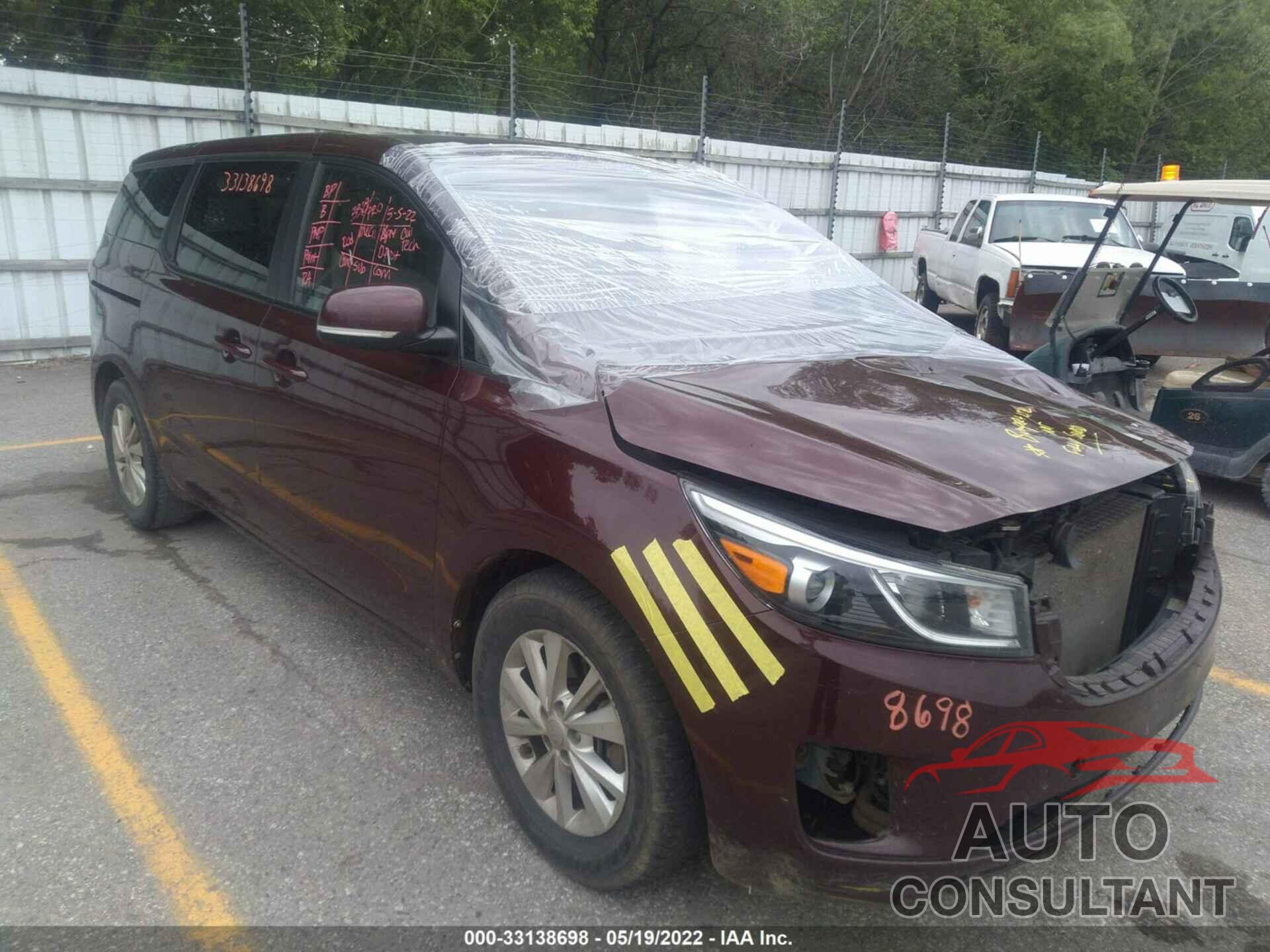 KIA SEDONA 2017 - KNDMB5C14H6221476