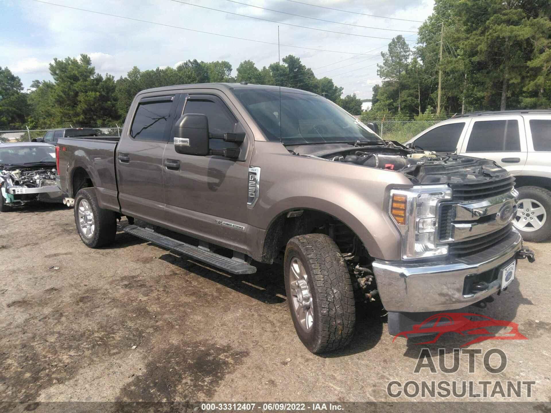 FORD SUPER DUTY F-250 SRW 2019 - 1FT7W2BT1KEG46623