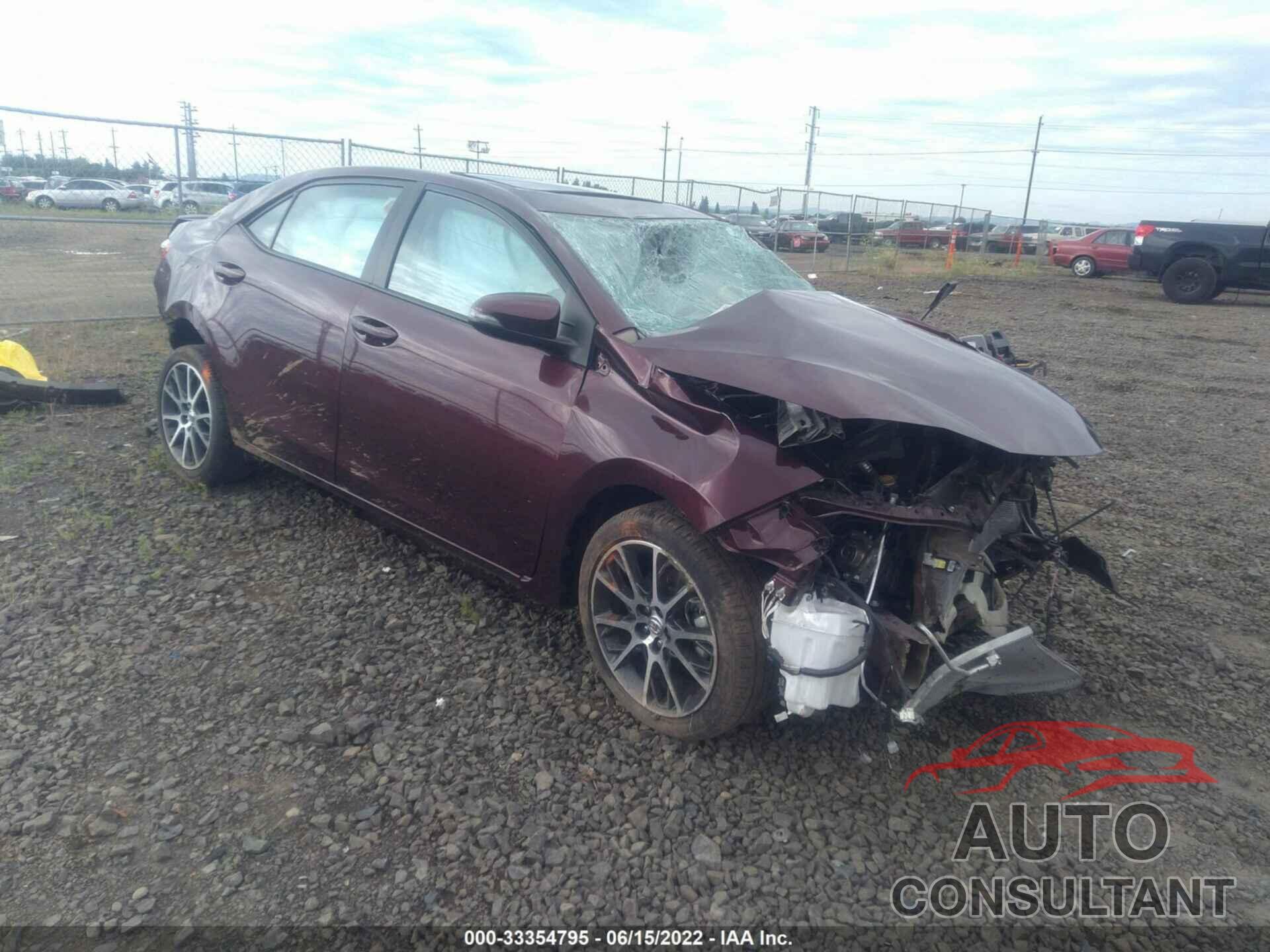 TOYOTA COROLLA 2017 - 5YFBURHEXHP627288