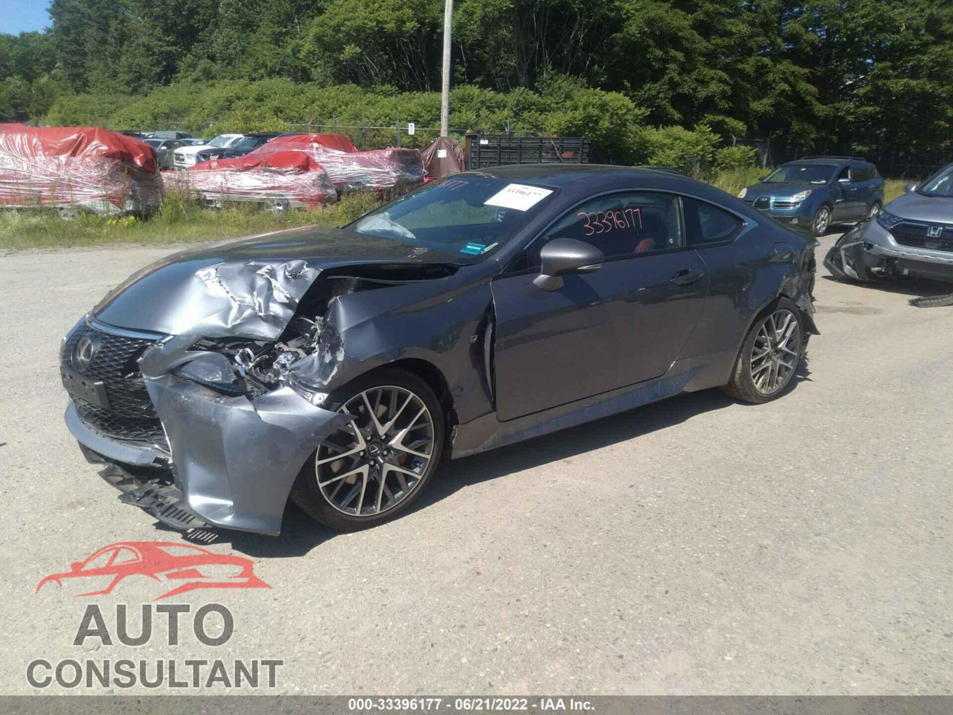 LEXUS RC 2017 - JTHSM5BCXH5002840