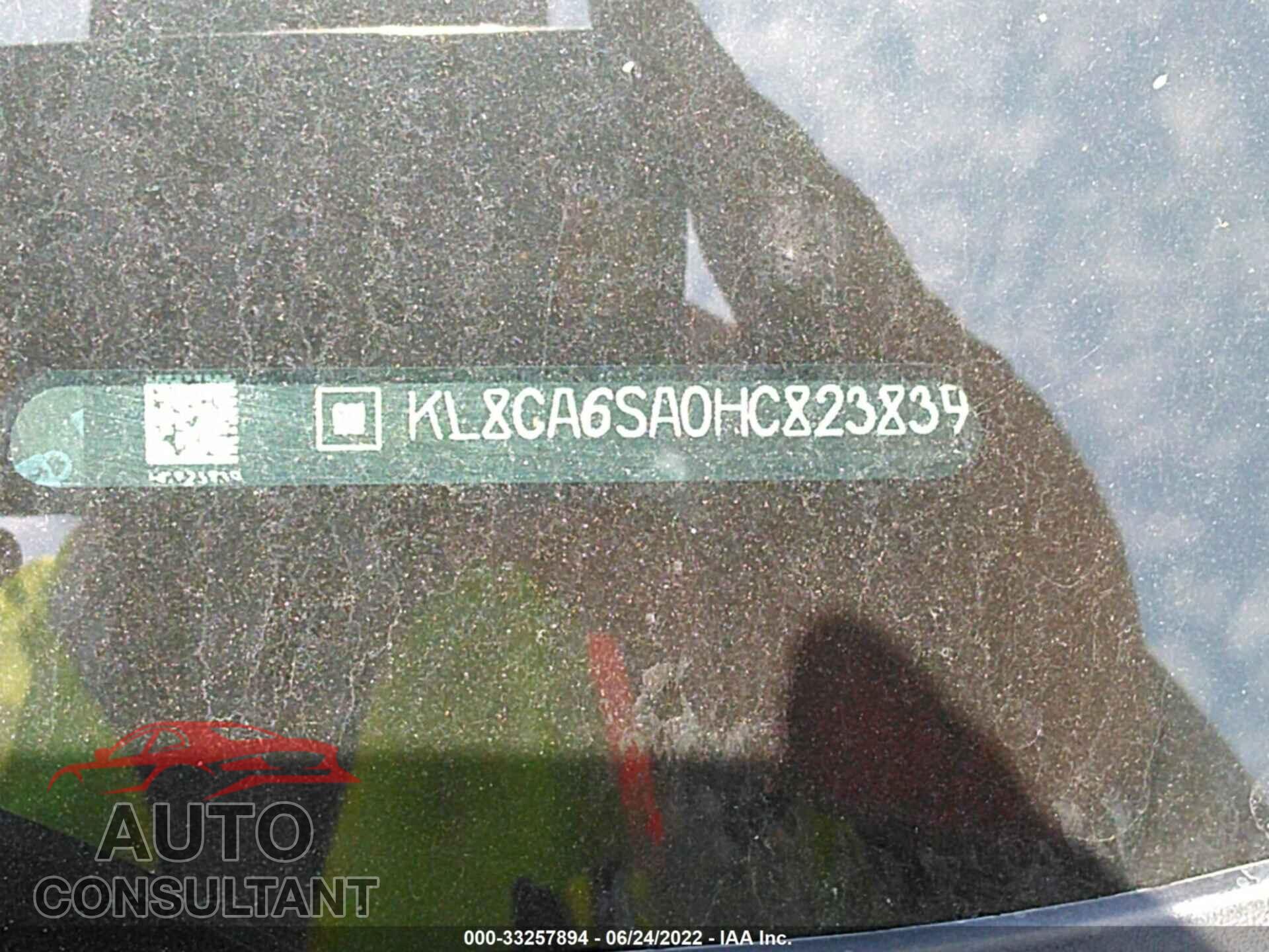 CHEVROLET SPARK 2017 - KL8CA6SA0HC823839