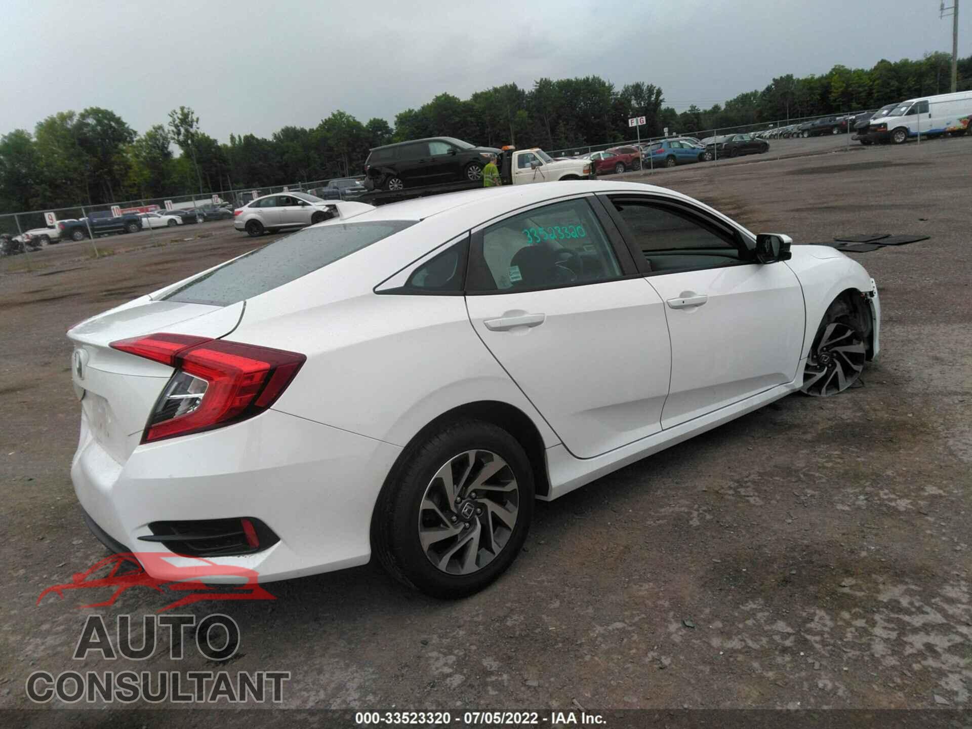HONDA CIVIC SEDAN 2017 - 19XFC2F72HE227260