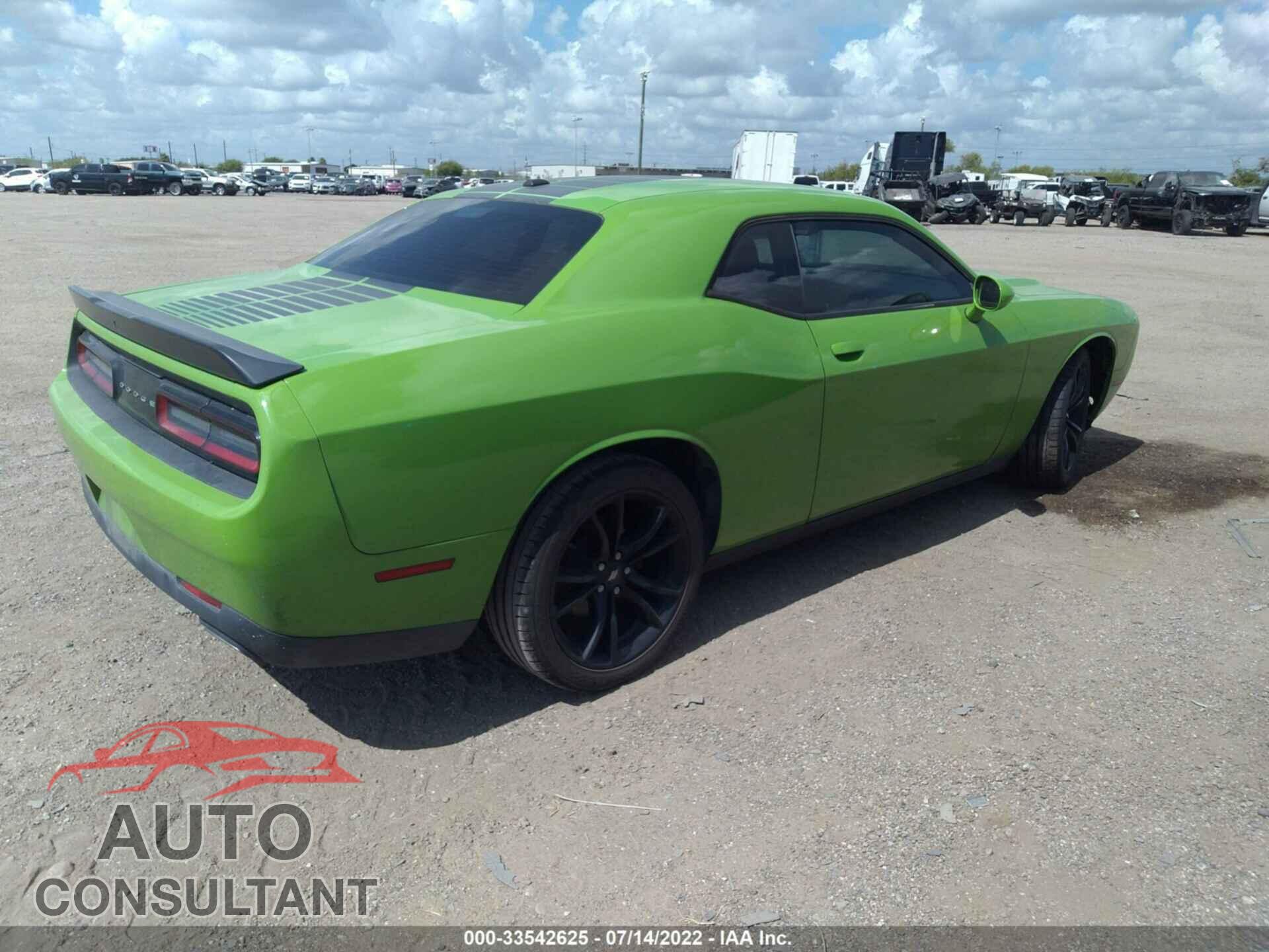 DODGE CHALLENGER 2017 - 2C3CDZAG4HH611730