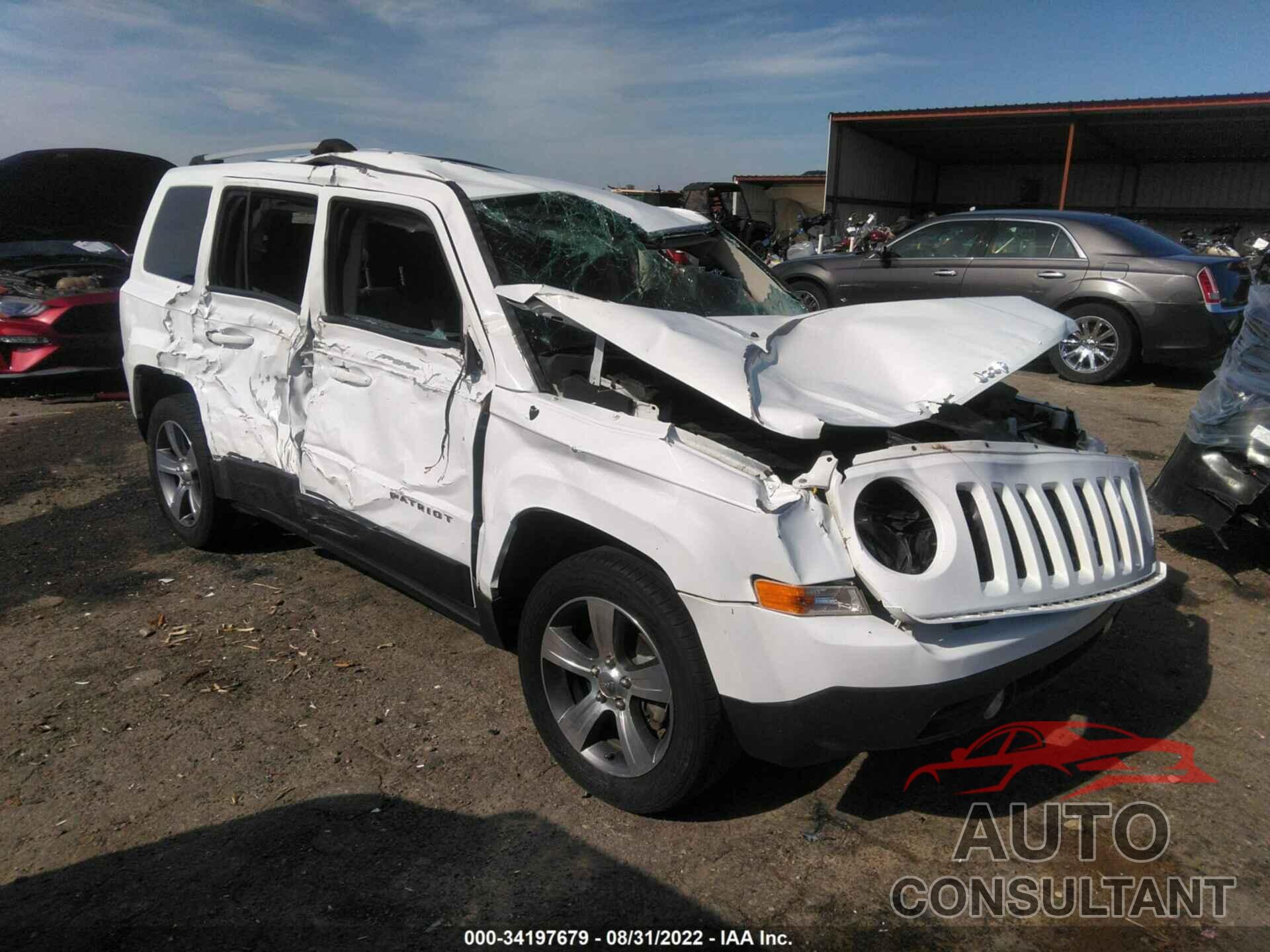 JEEP PATRIOT 2017 - 1C4NJPFA5HD132557