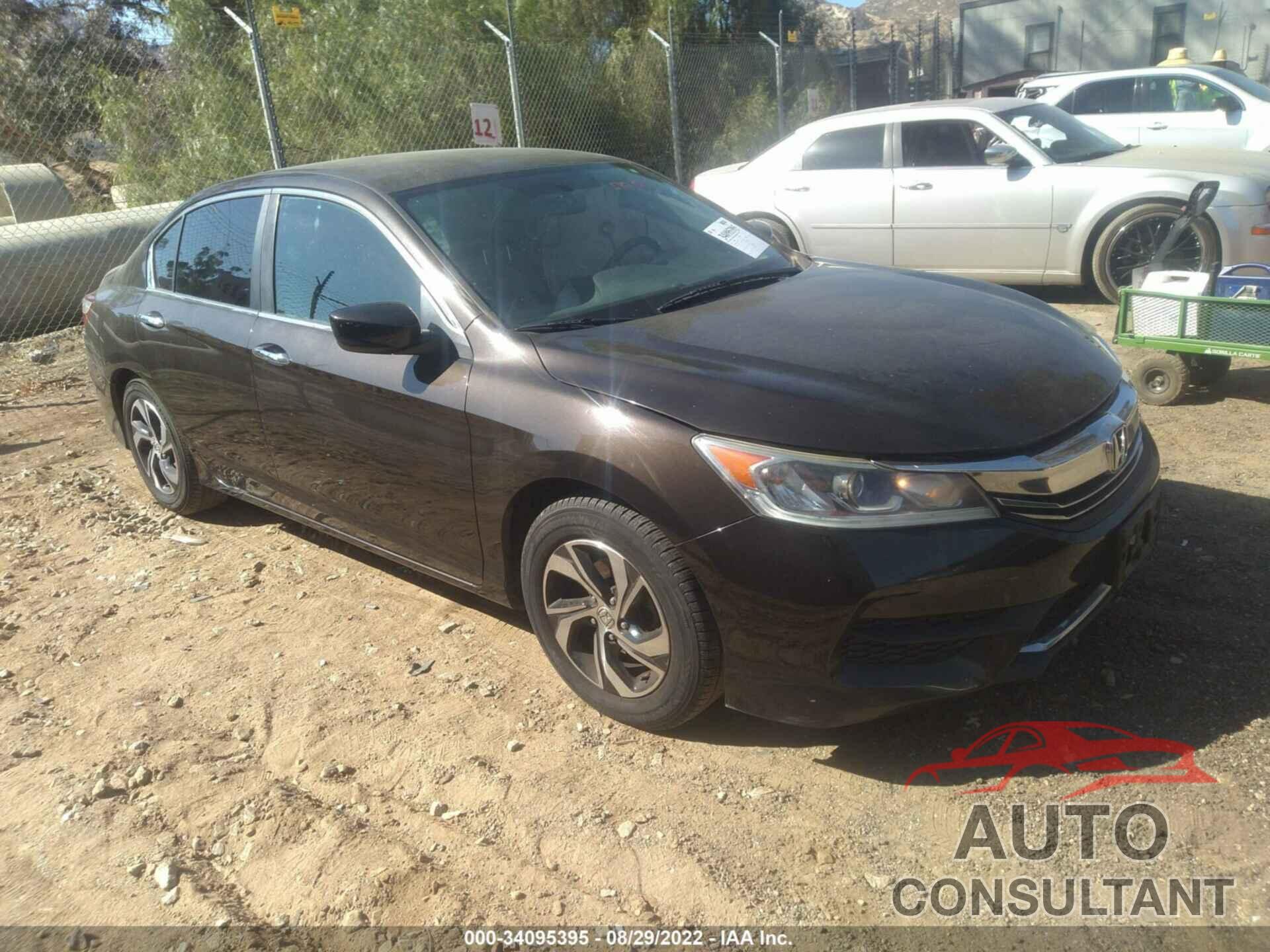 HONDA ACCORD SEDAN 2016 - 1HGCR2F35GA121743