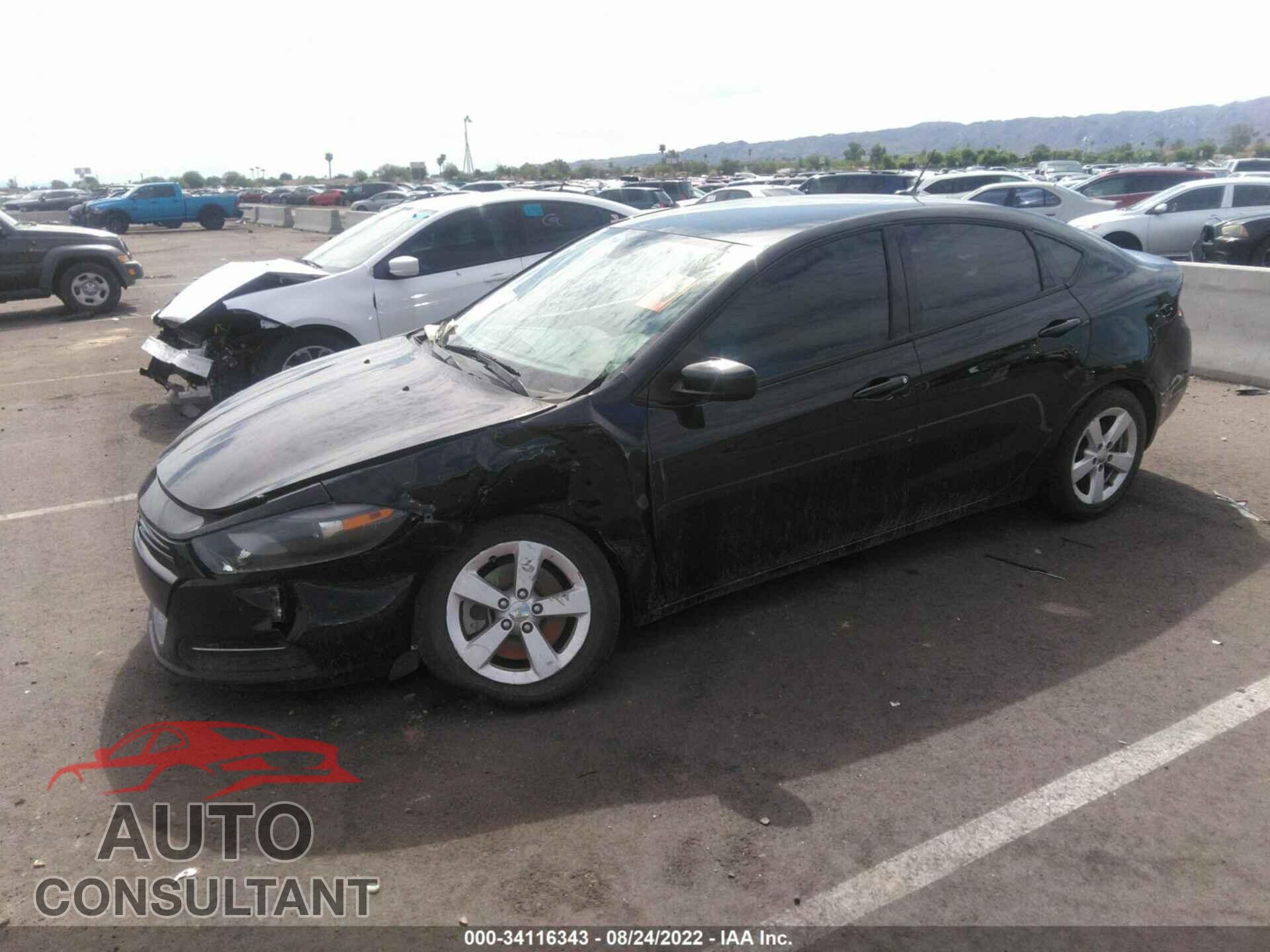 DODGE DART 2016 - 1C3CDFBB5GD701109