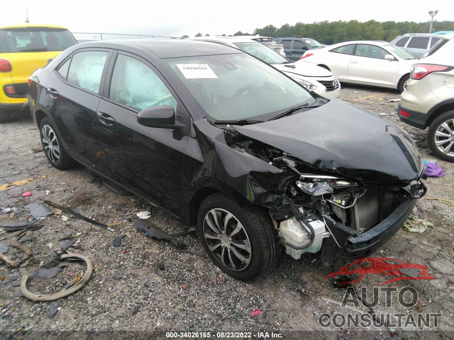 TOYOTA COROLLA 2017 - 2T1BURHE8HC854298