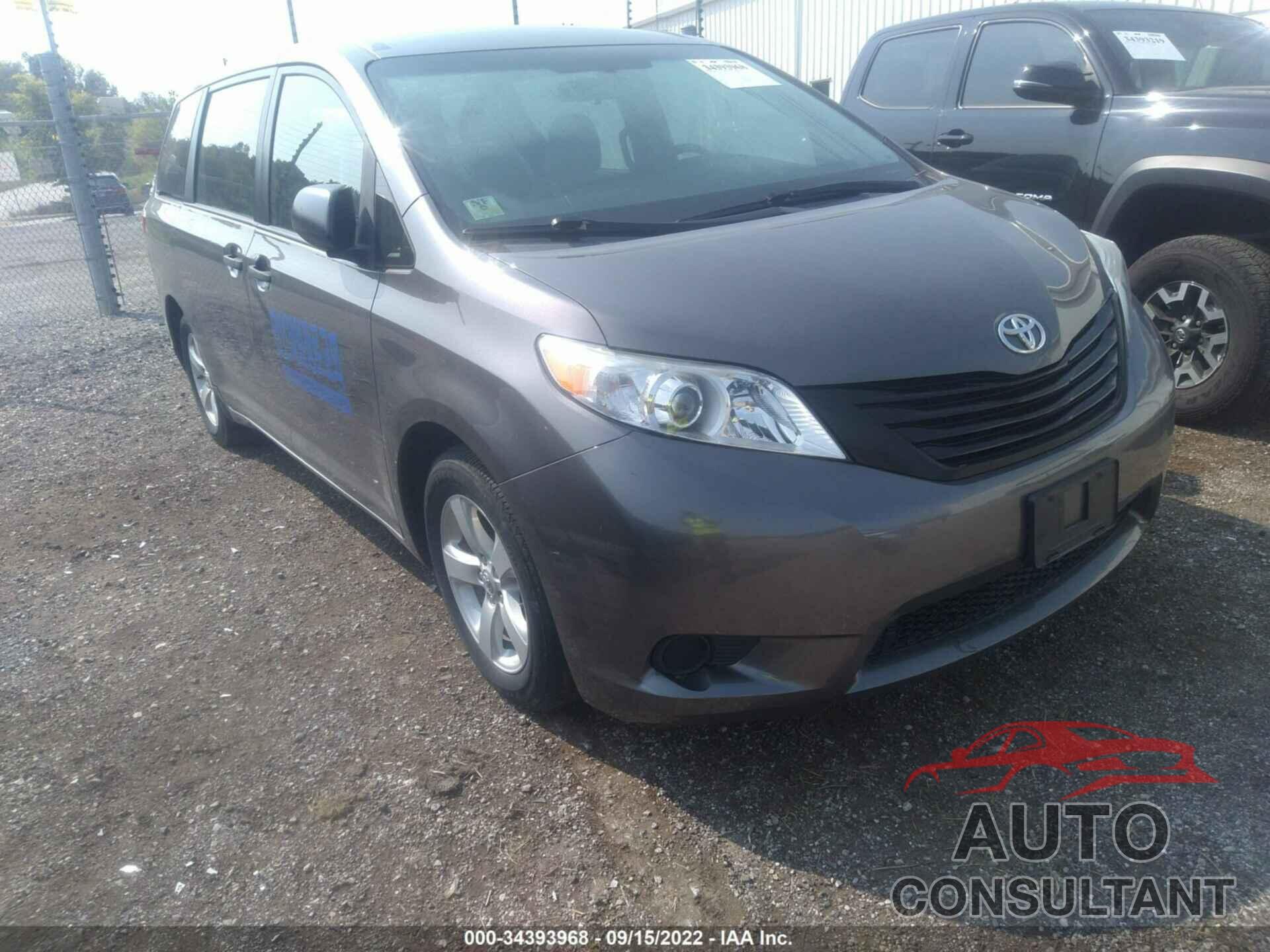 TOYOTA SIENNA 2017 - 5TDZZ3DC6HS798001