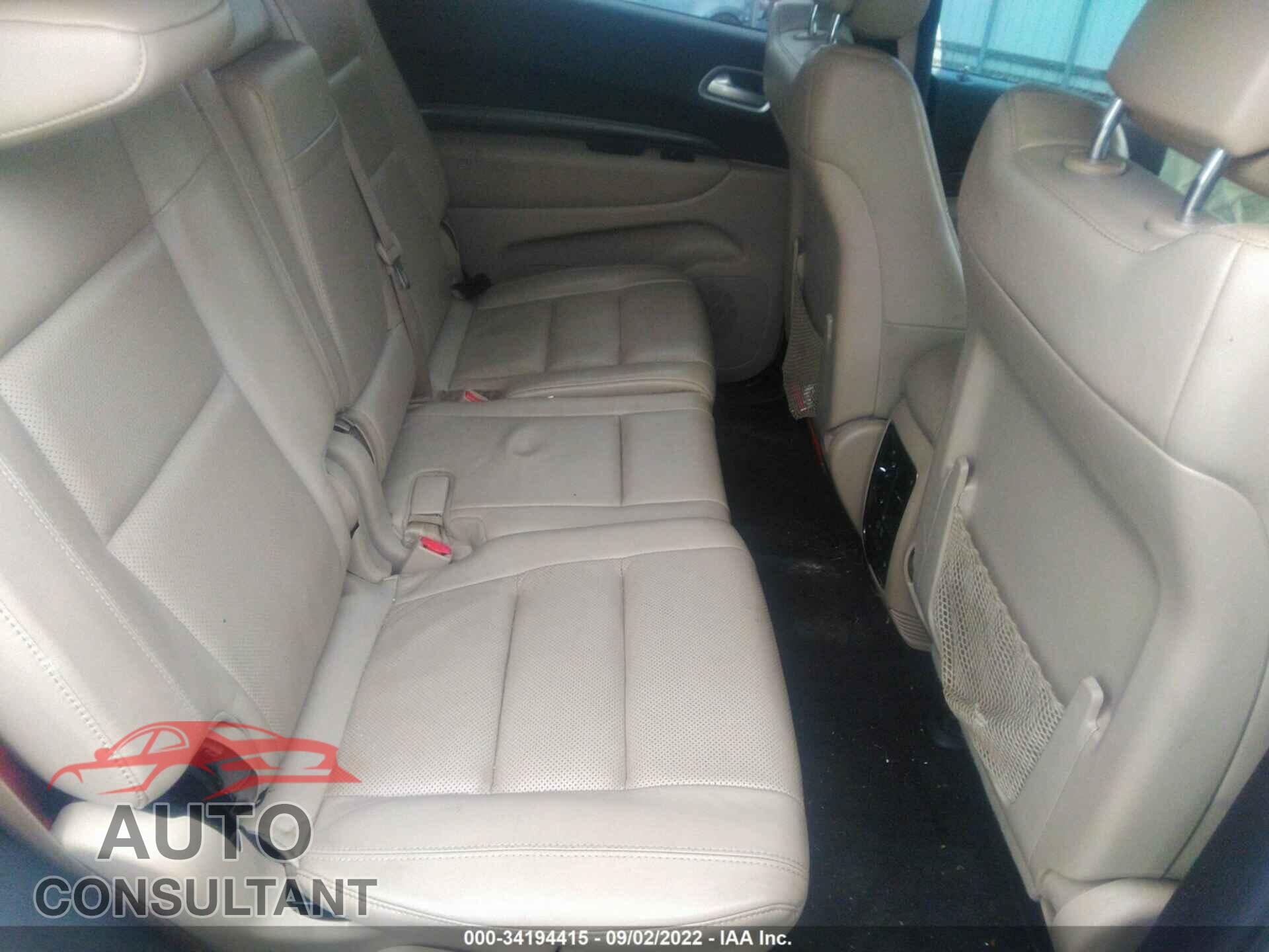 DODGE DURANGO 2018 - 1C4RDHEGXJC316537
