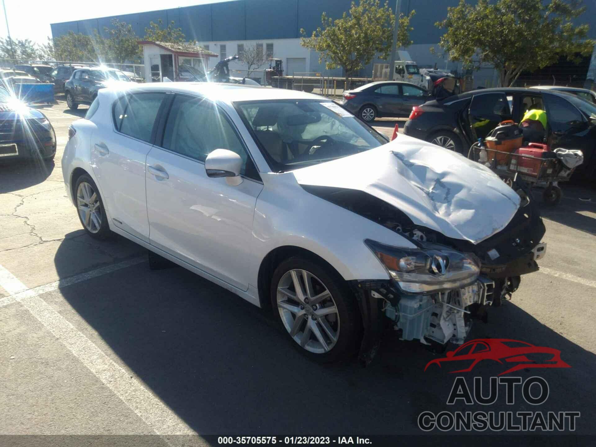 LEXUS CT 200H 2016 - JTHKD5BH0G2273532