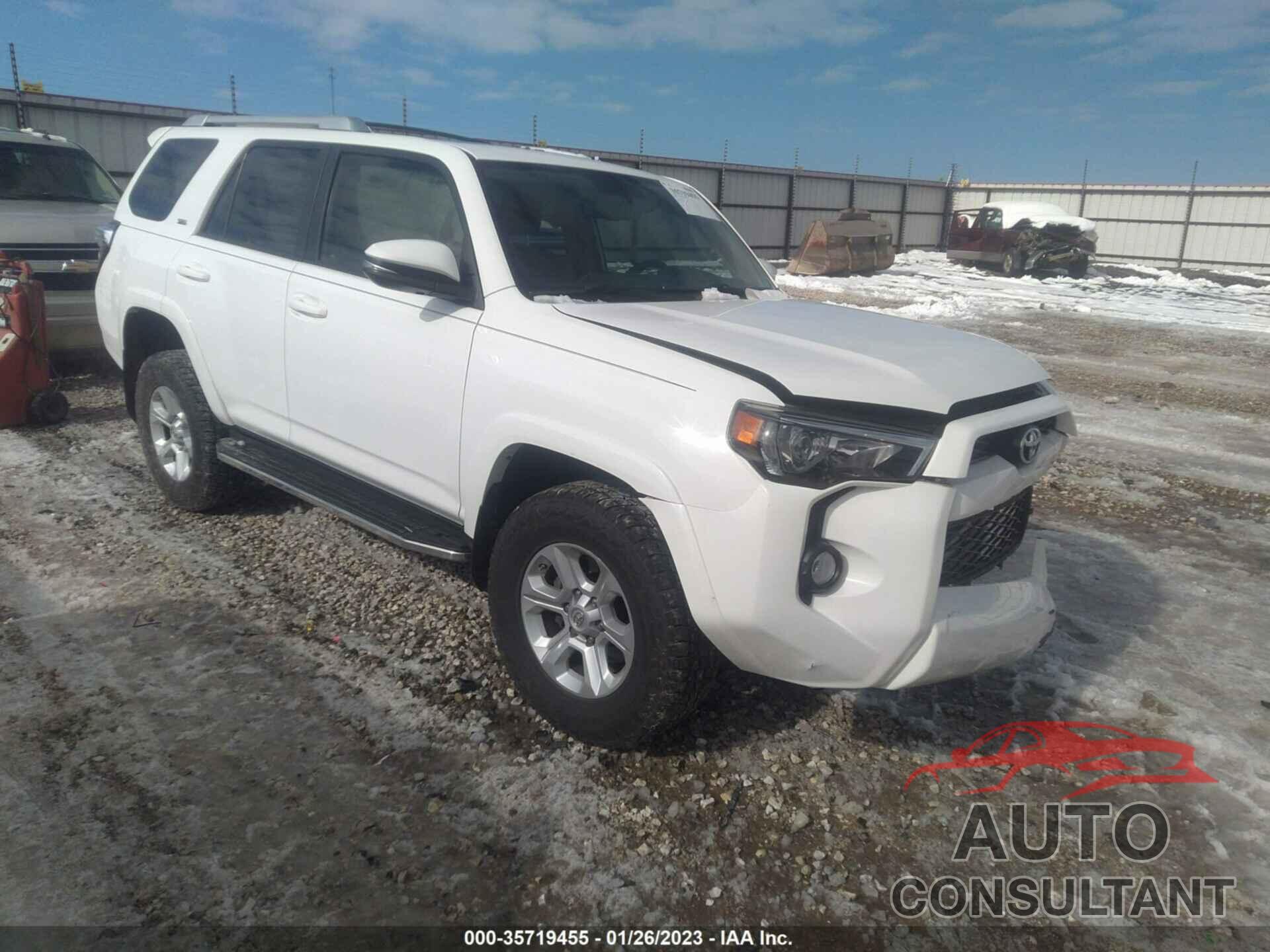 TOYOTA 4RUNNER 2016 - JTEBU5JR6G5342455