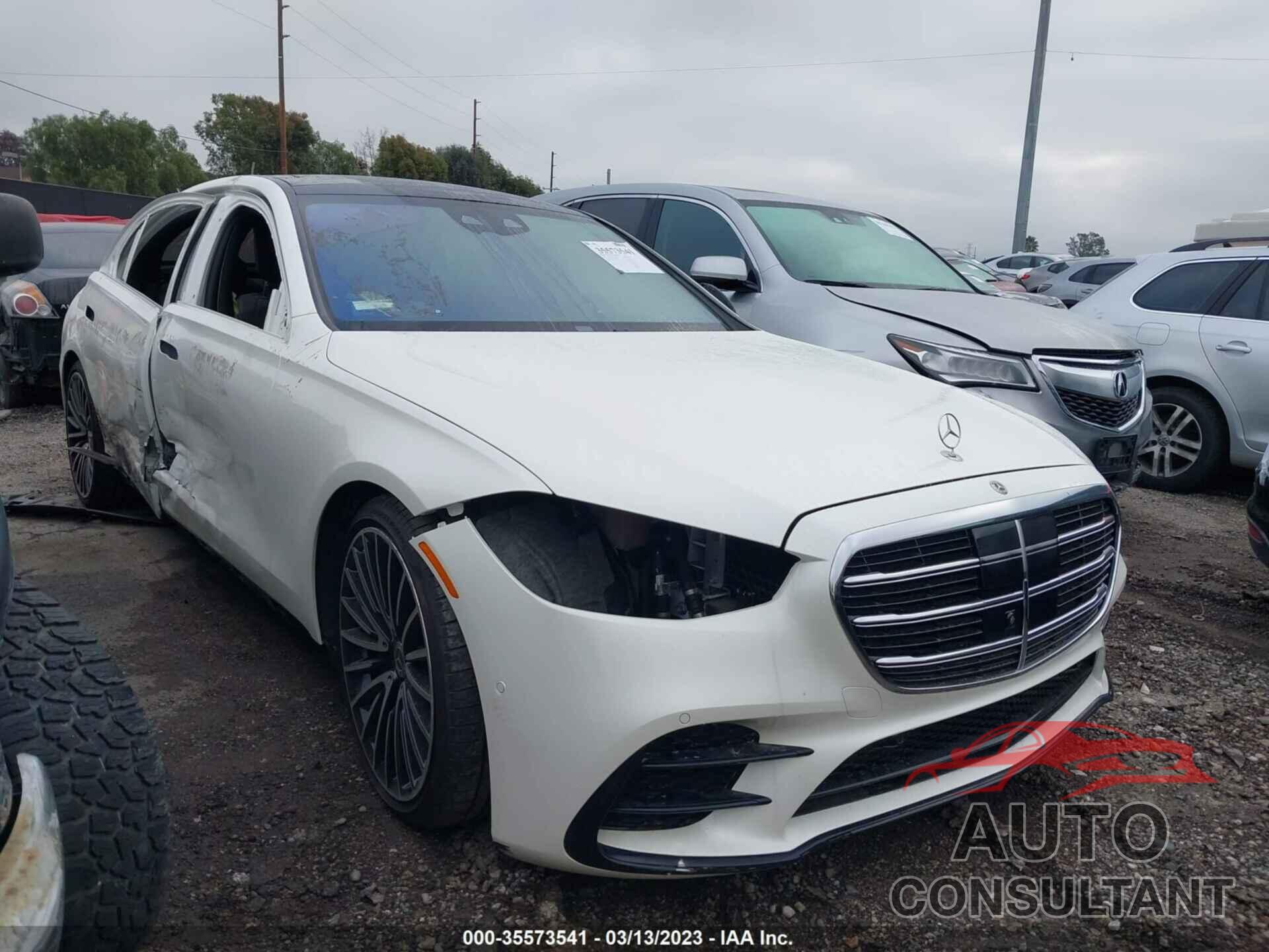 MERCEDES-BENZ S-CLASS 2021 - W1K6G7GB6MA042409