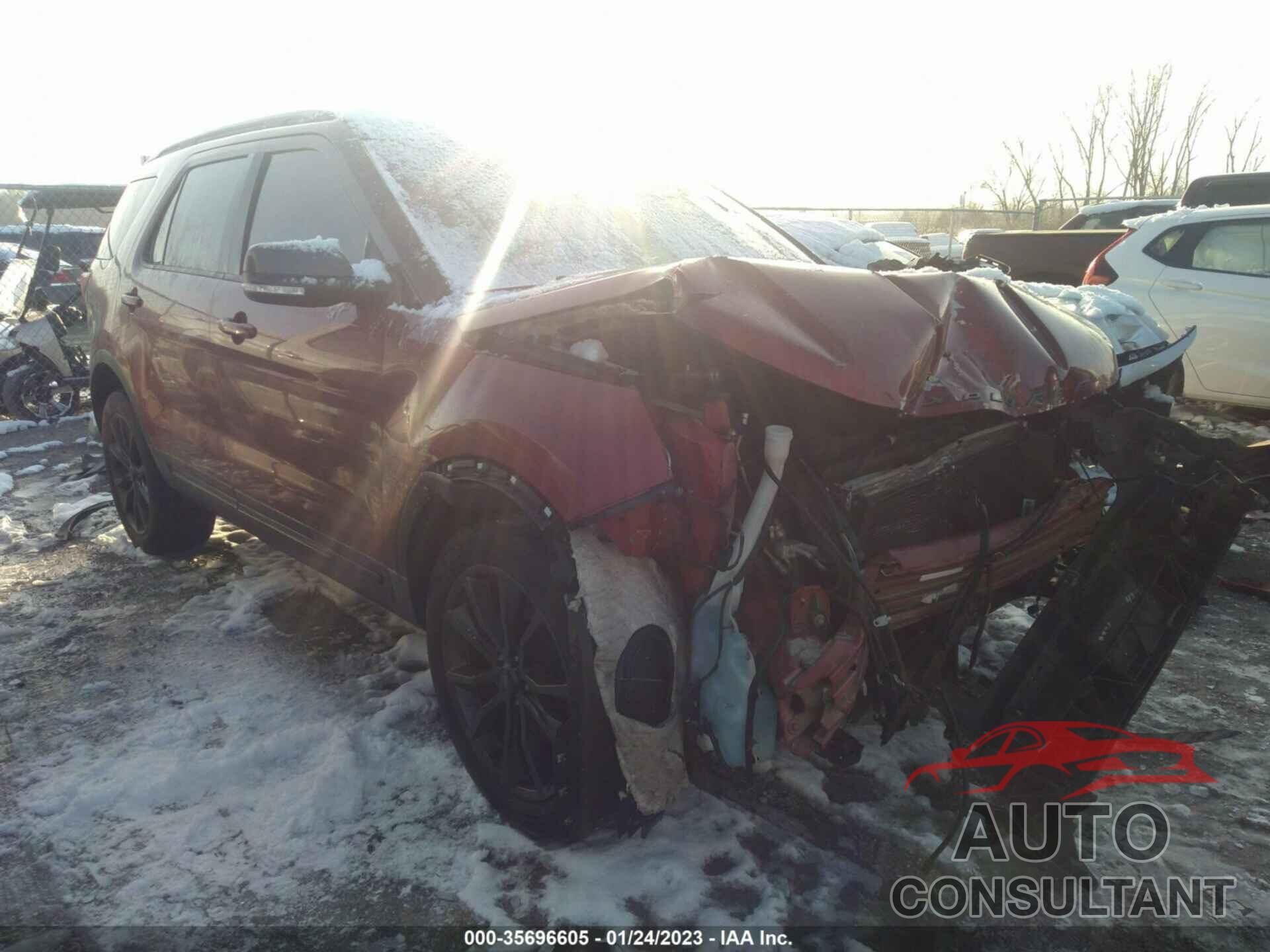 FORD EXPLORER 2017 - 1FM5K8D80HGA68585