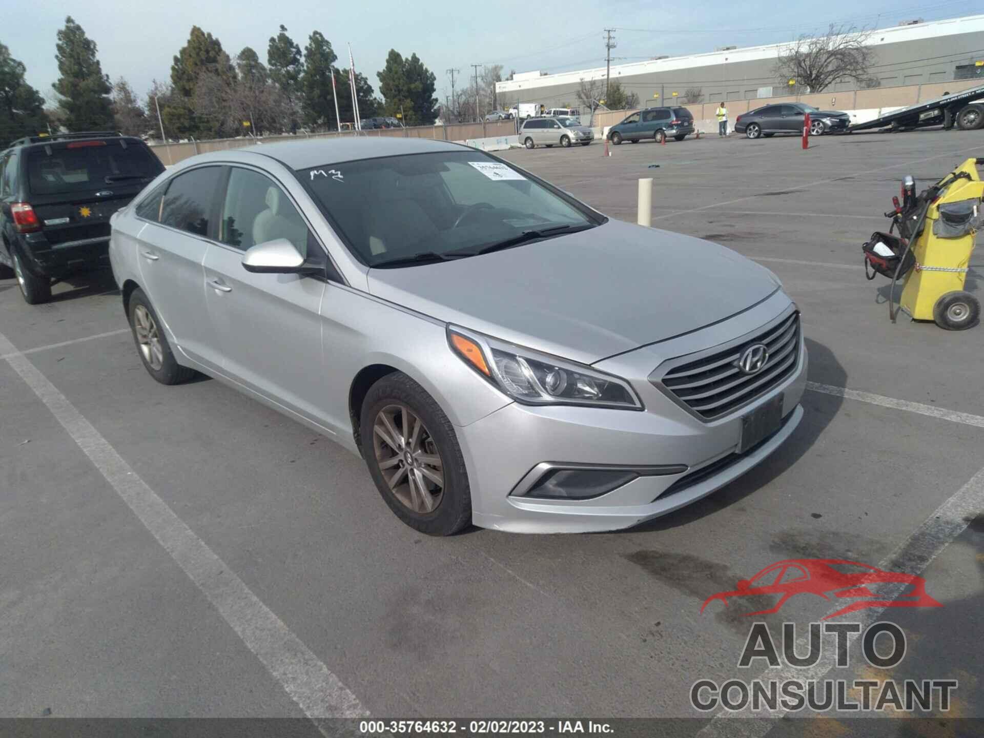 HYUNDAI SONATA 2016 - 5NPE24AFXGH385672