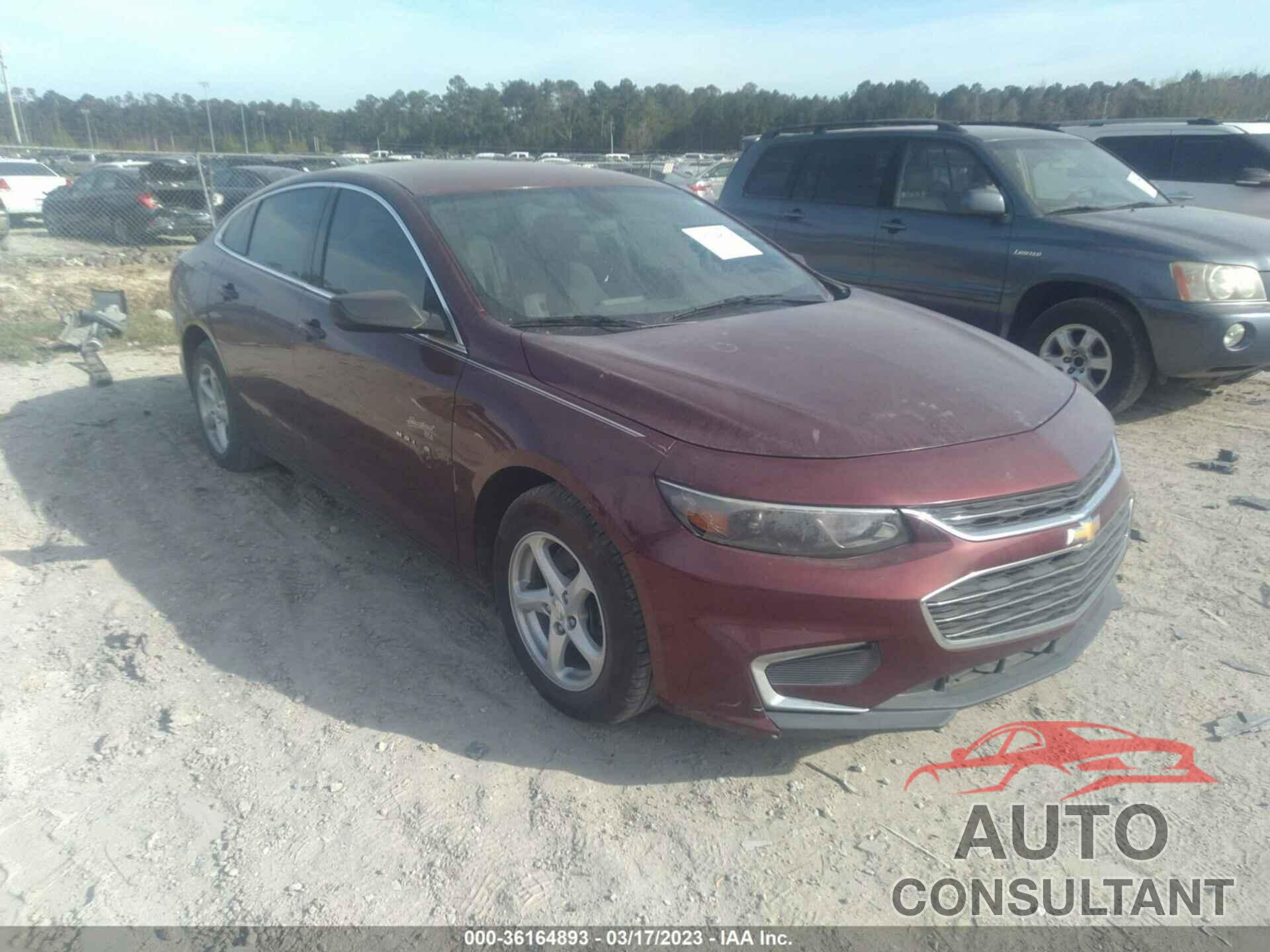 CHEVROLET MALIBU 2016 - 1G1ZB5ST6GF178999