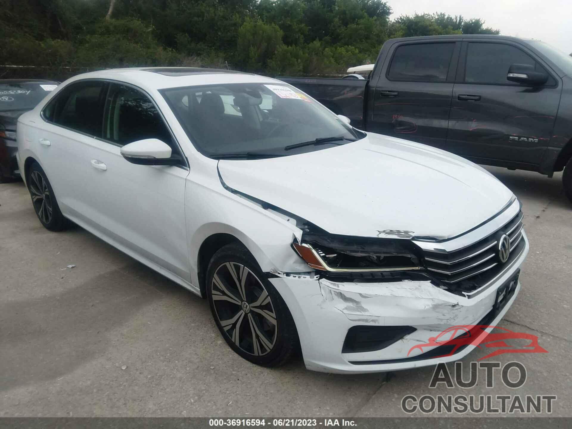 VOLKSWAGEN PASSAT 2021 - 1VWSA7A39MC010874