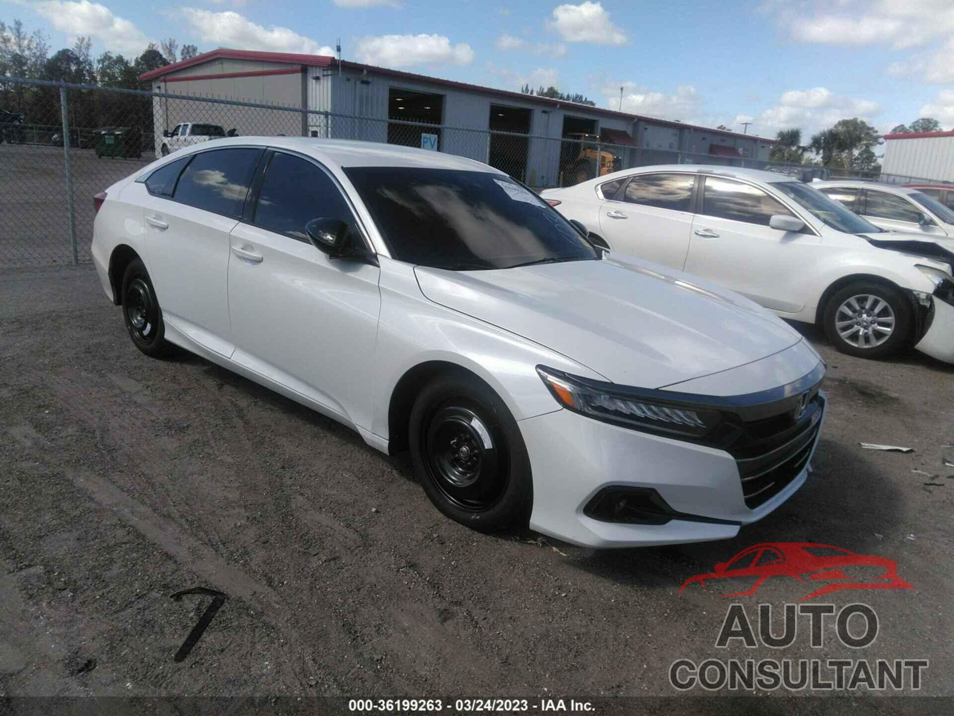 HONDA ACCORD SEDAN 2021 - 1HGCV1F38MA105036