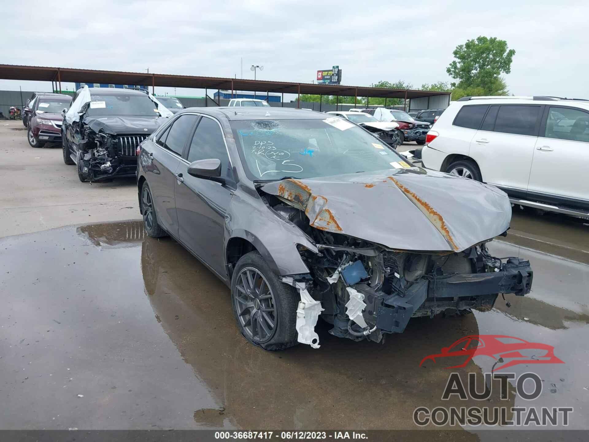 TOYOTA CAMRY 2017 - 4T1BF1FK4HU715434