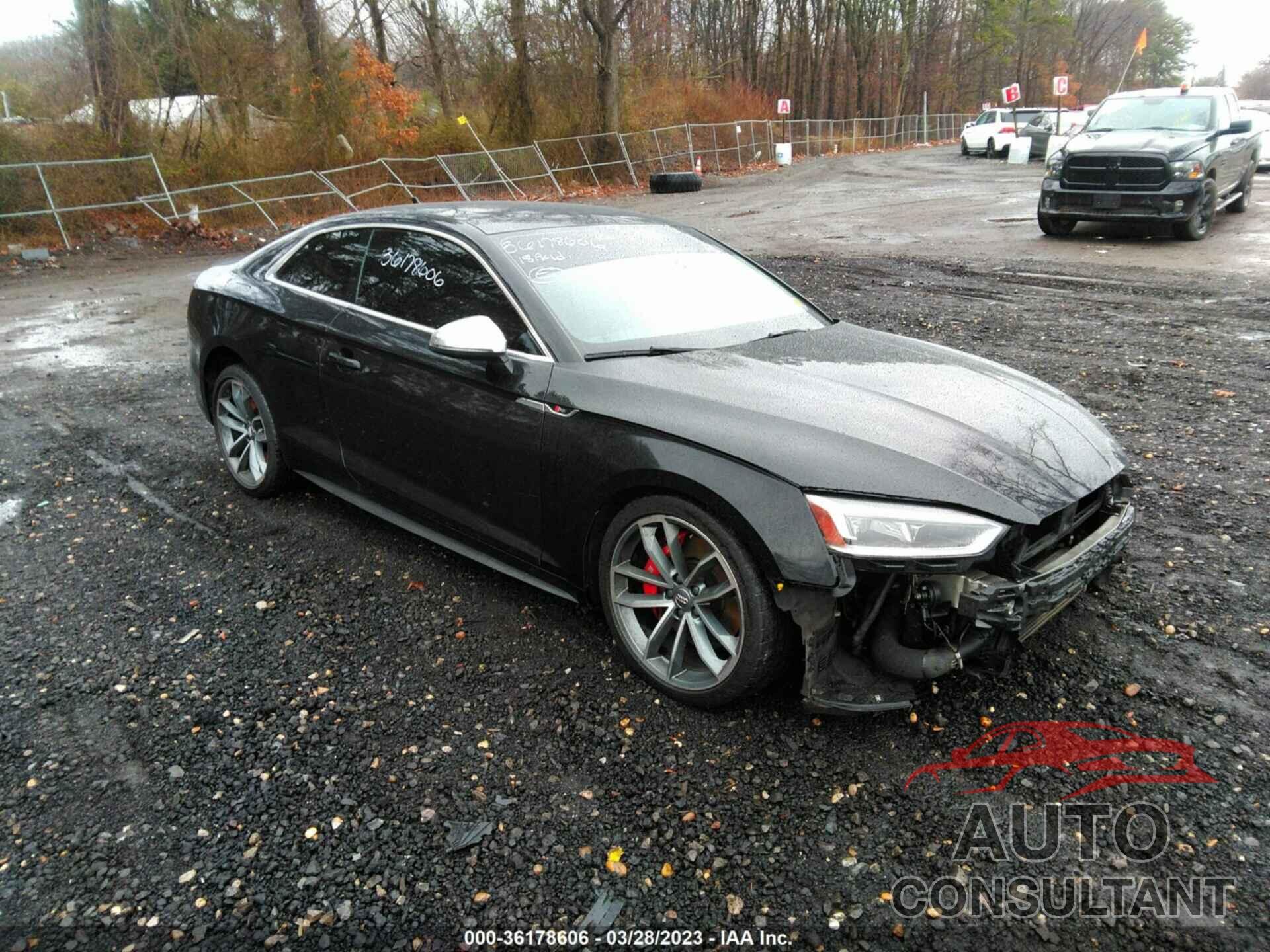 AUDI S5 COUPE 2018 - WAUP4AF57JA049622