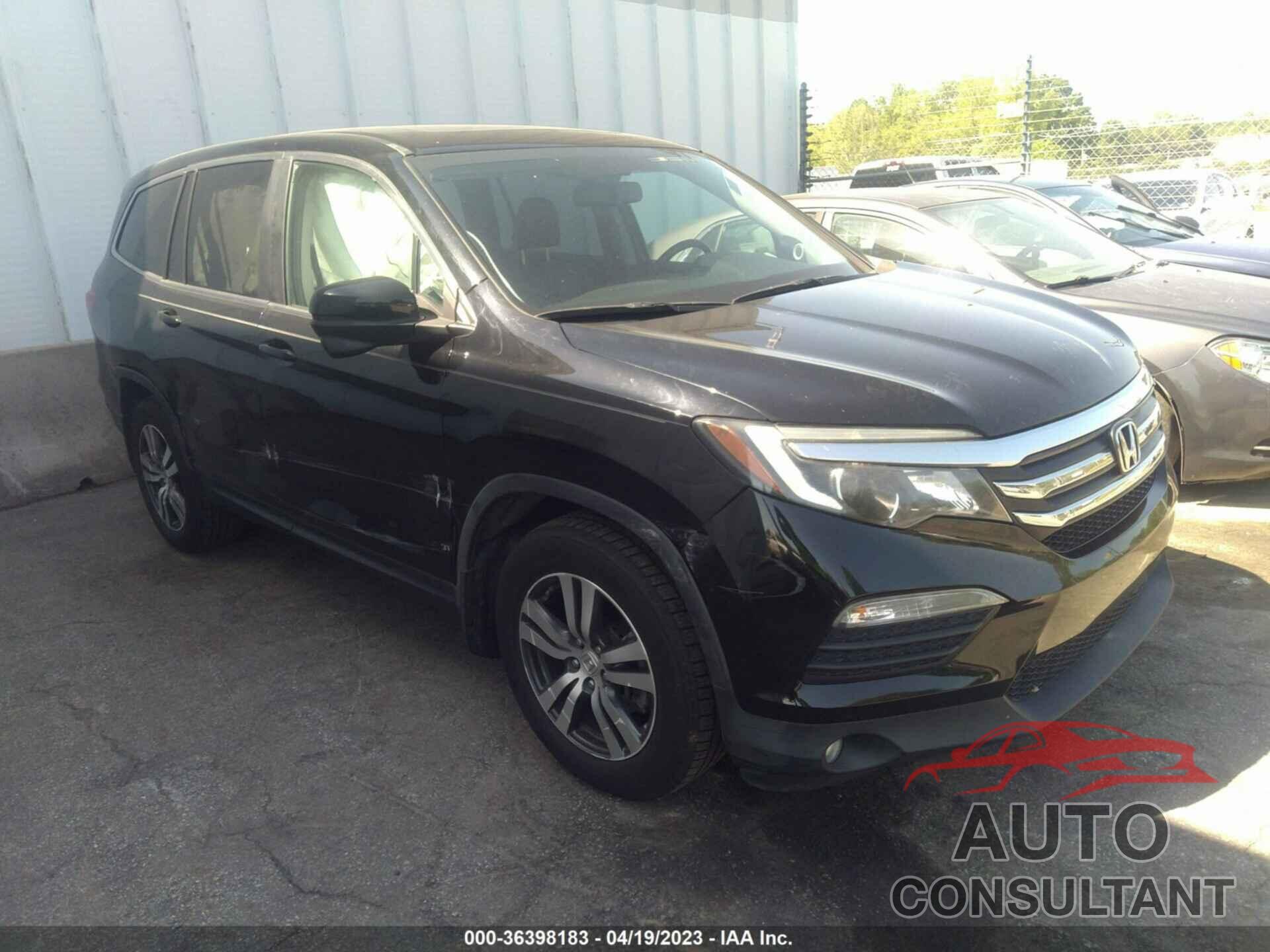HONDA PILOT 2016 - 5FNYF5H57GB035192