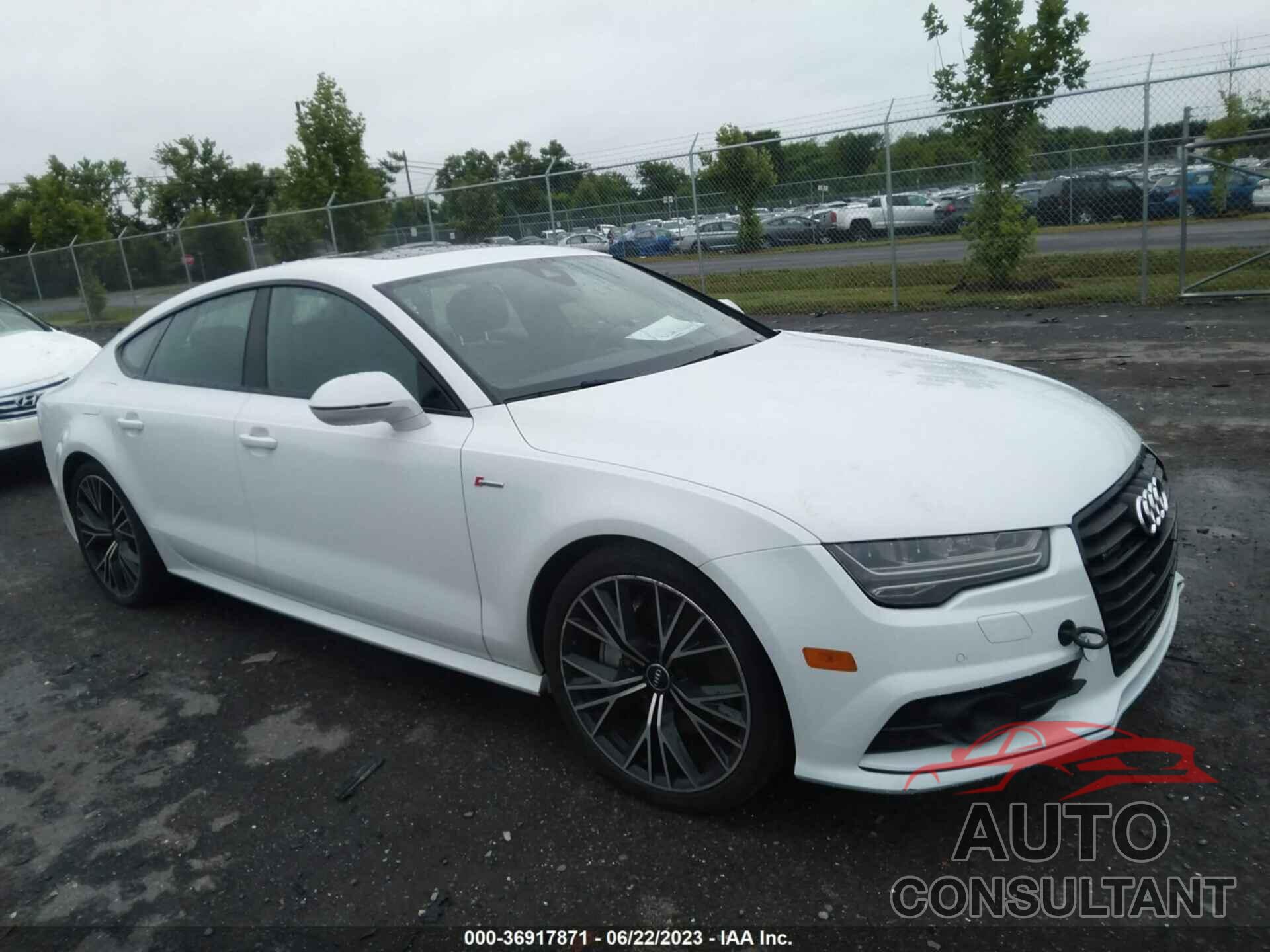 AUDI A7 2016 - WAU2GAFC6GN028097