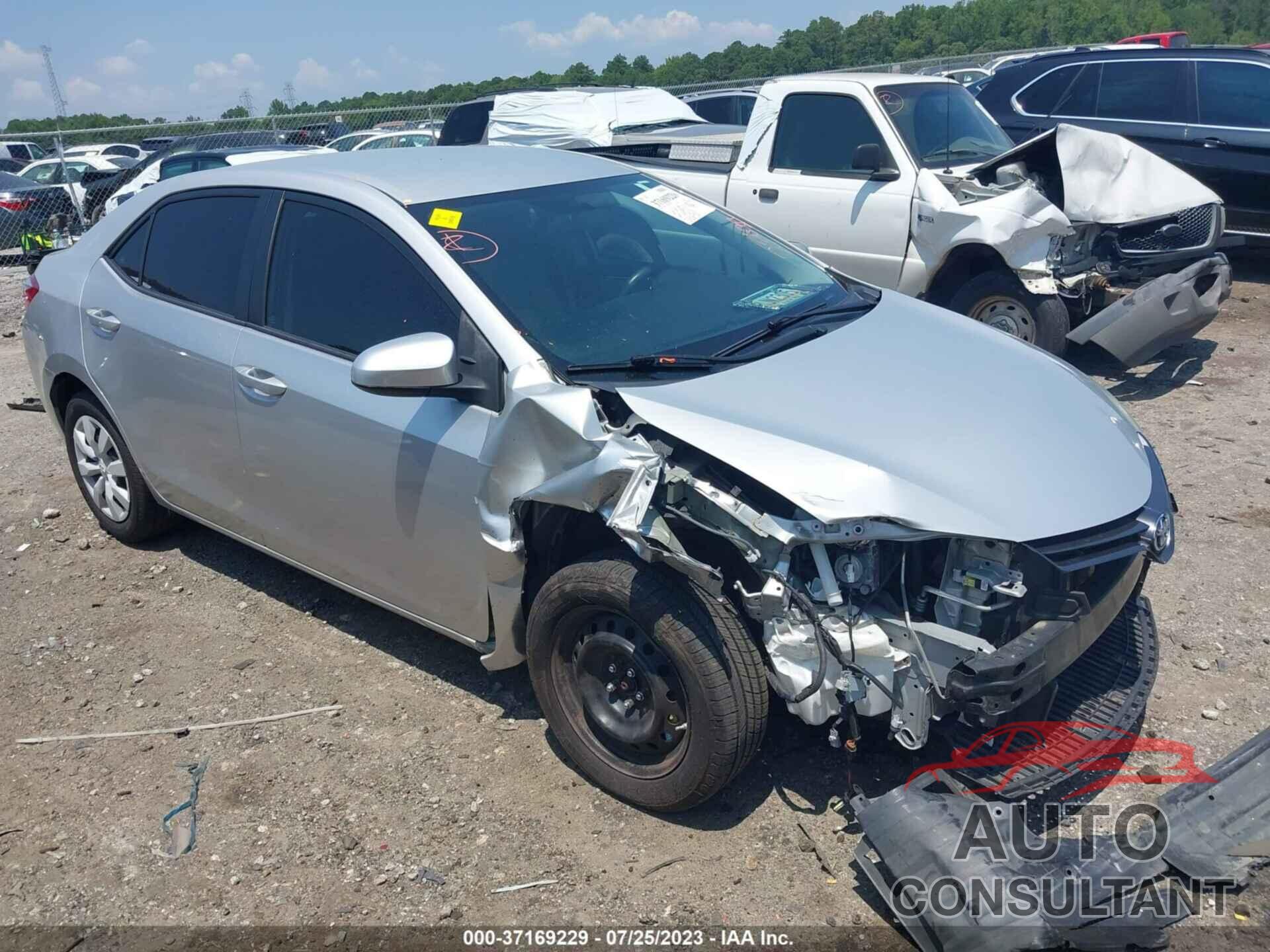 TOYOTA COROLLA 2016 - 2T1BURHE8GC488910