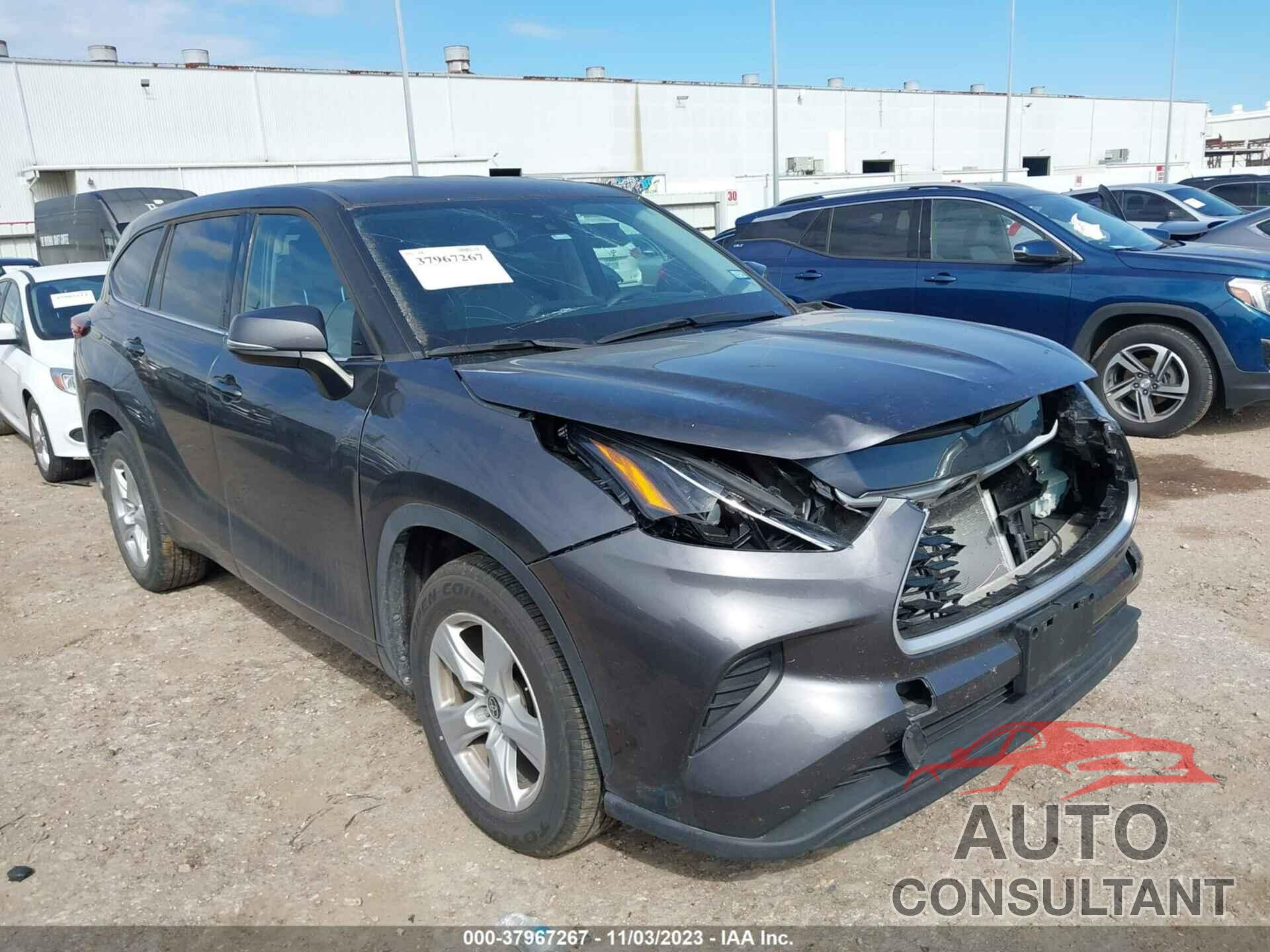 TOYOTA HIGHLANDER 2022 - 5TDCZRAH0NS542196