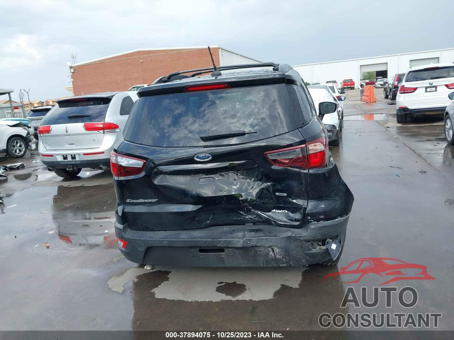 FORD ECOSPORT 2018 - MAJ6P1CL8JC183316