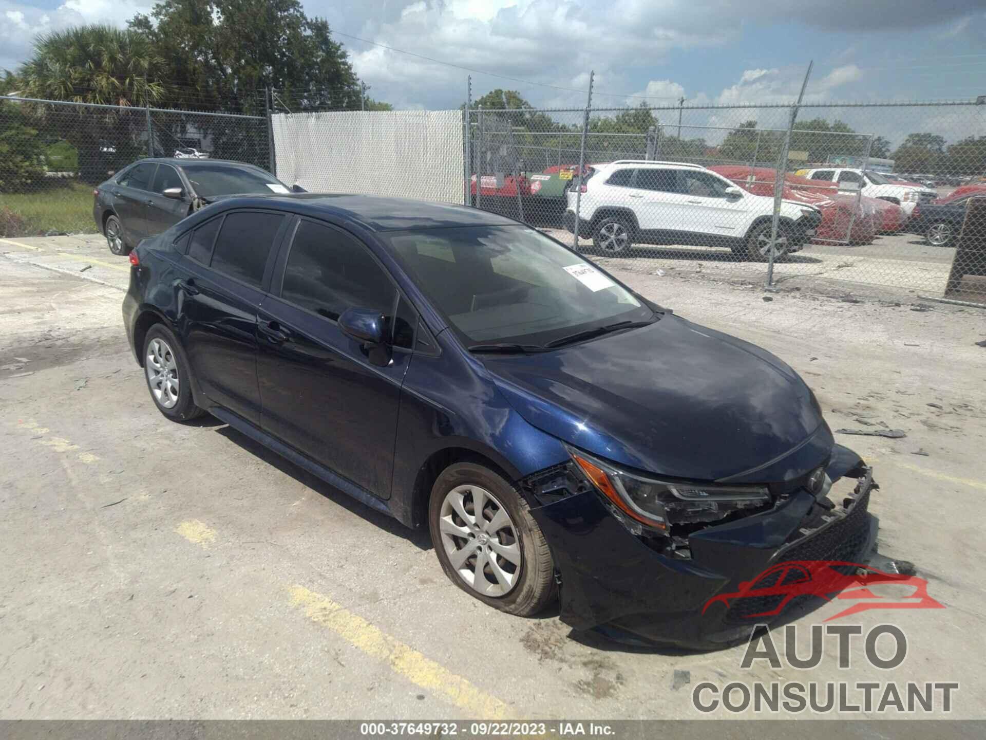 TOYOTA COROLLA 2020 - JTDEPRAE3LJ076388