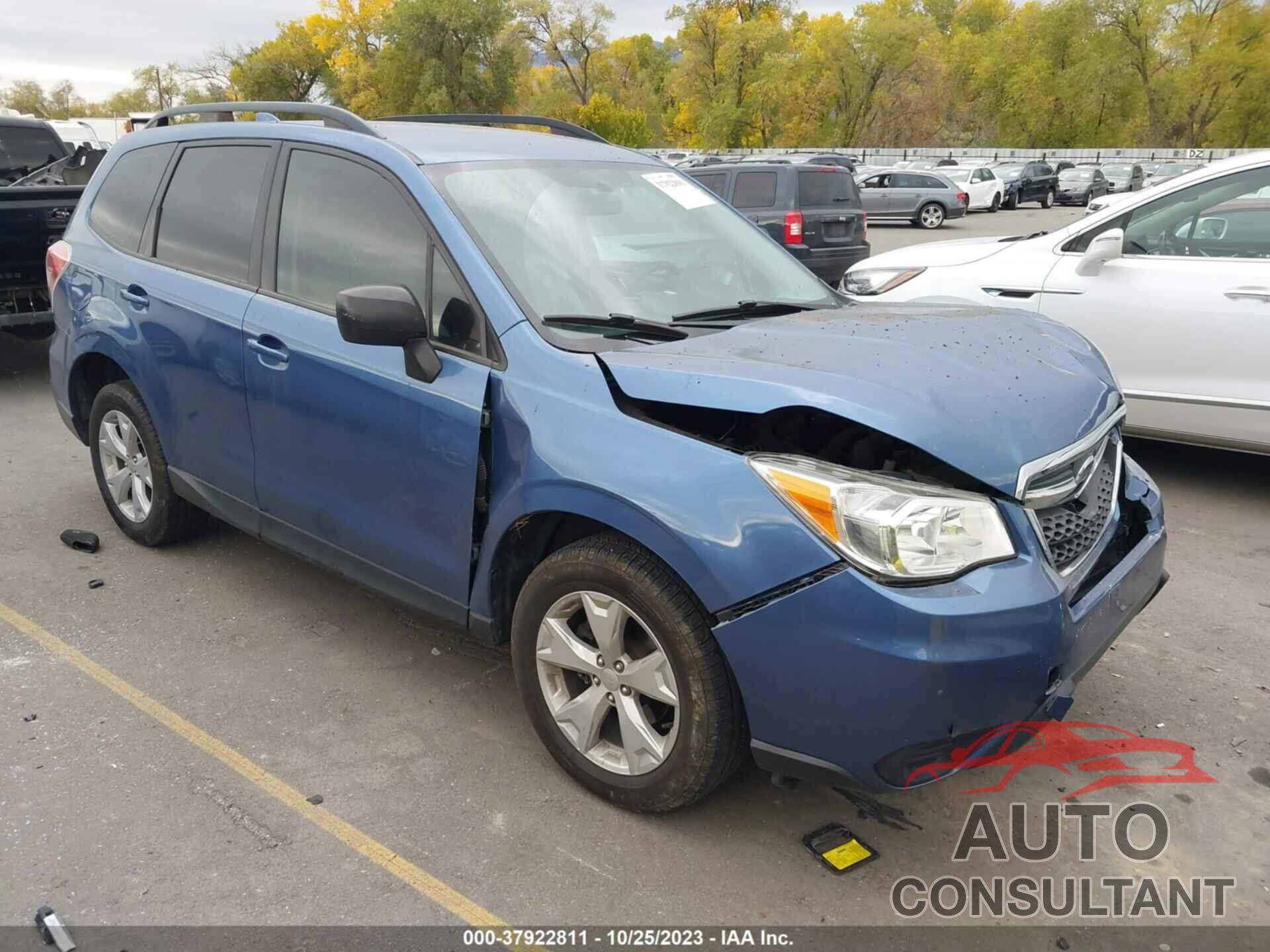 SUBARU FORESTER 2016 - JF2SJABC8GH434540
