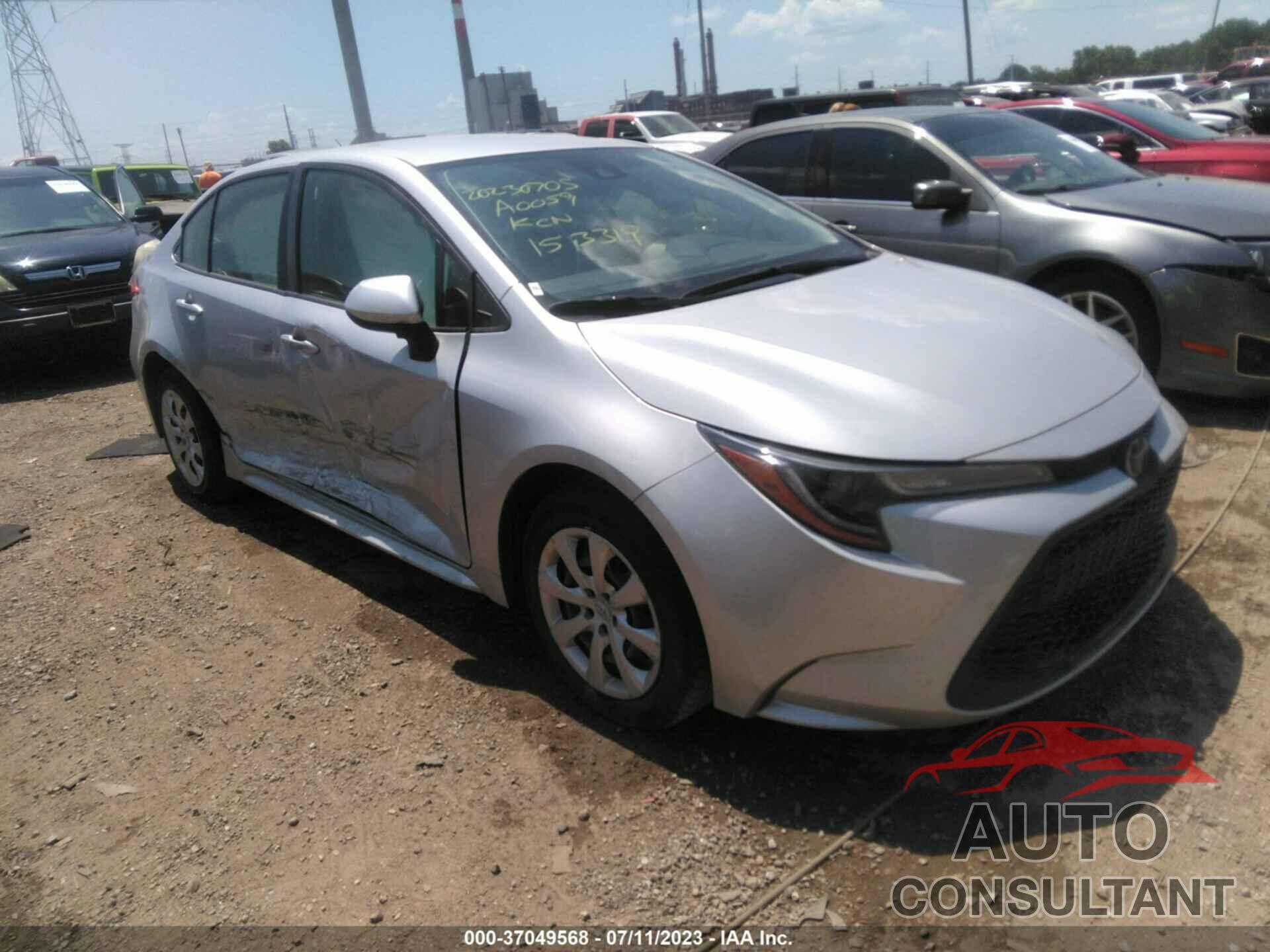 TOYOTA COROLLA 2021 - JTDEPMAE2MJ153319