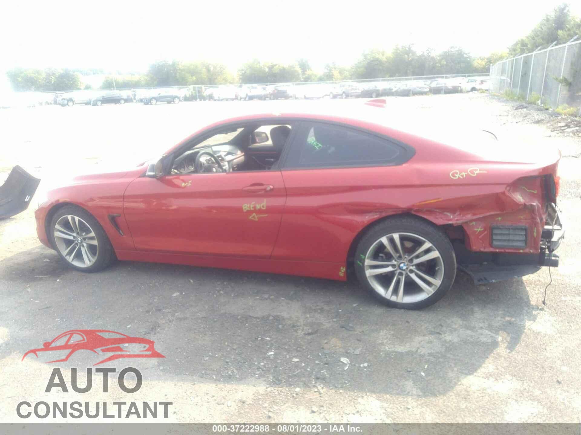 BMW 4 SERIES 2014 - WBA3N3C58EK230742