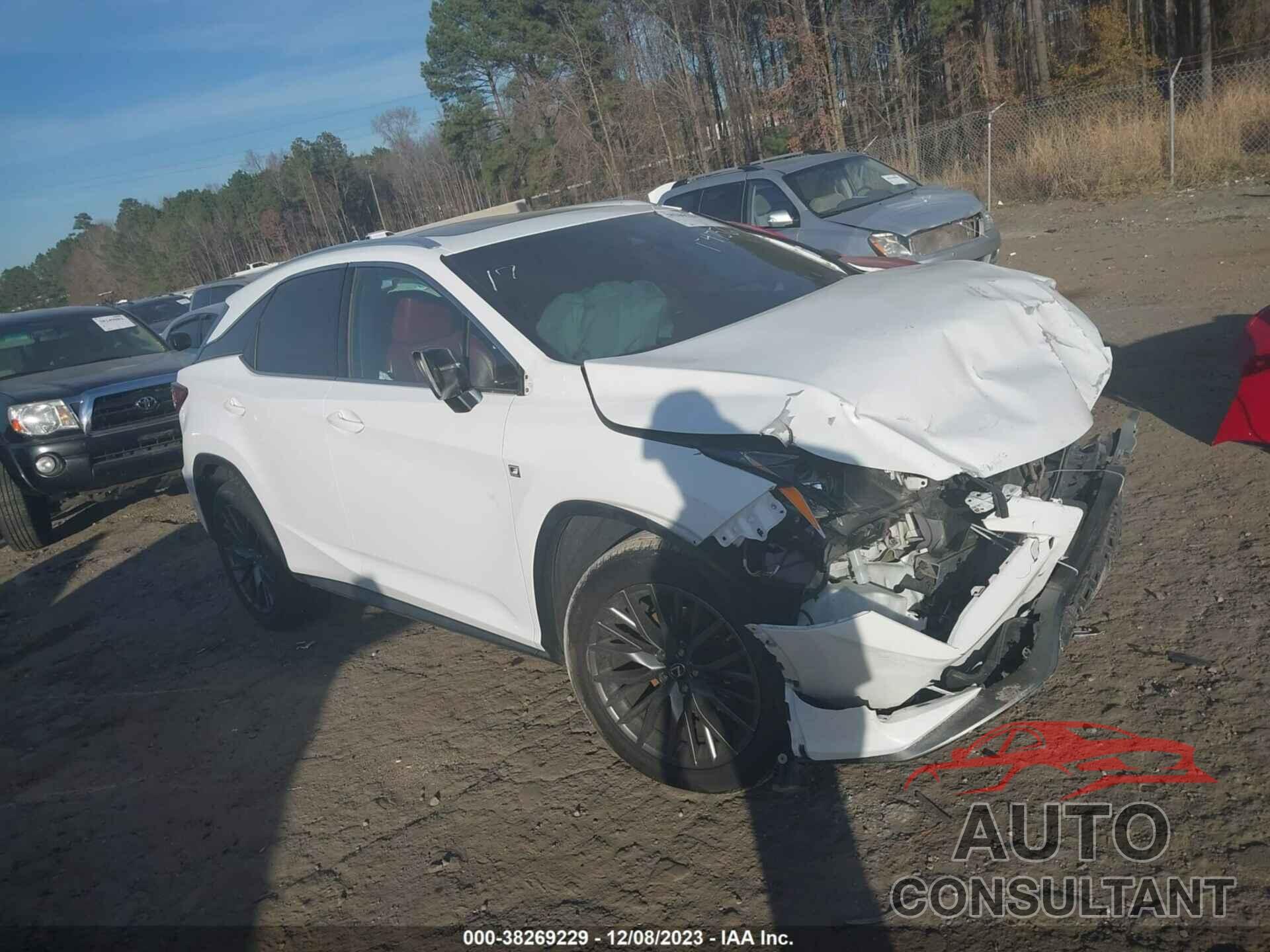 LEXUS RX 2017 - 2T2ZZMCA4HC069232