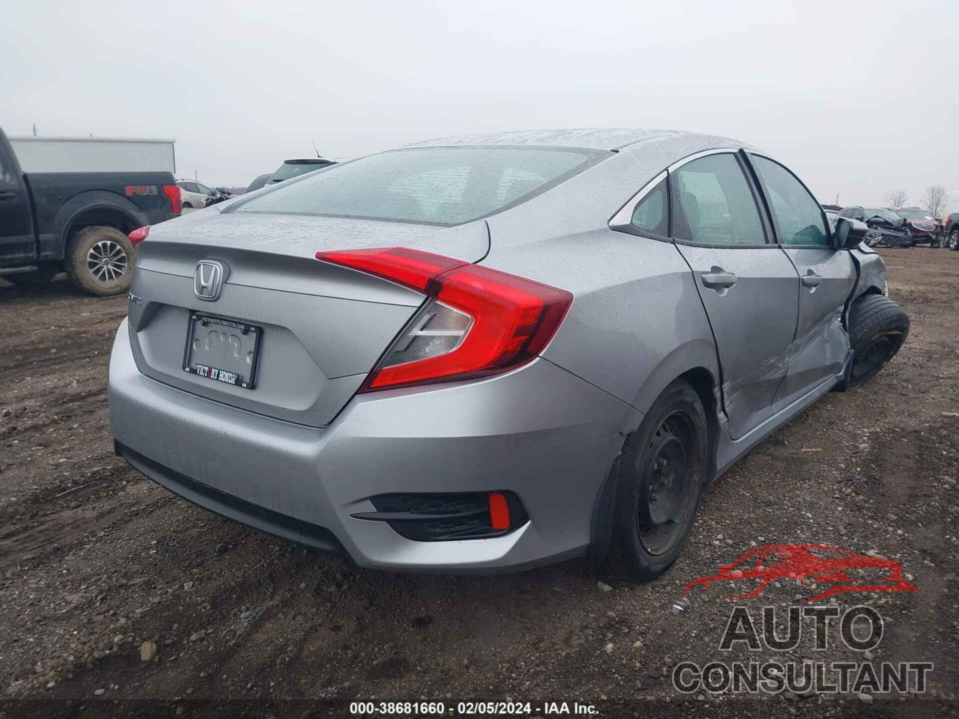 HONDA CIVIC 2017 - 19XFC2F59HE062502