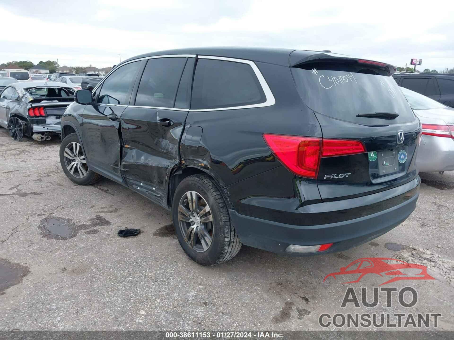 HONDA PILOT 2016 - 5FNYF5H55GB060334