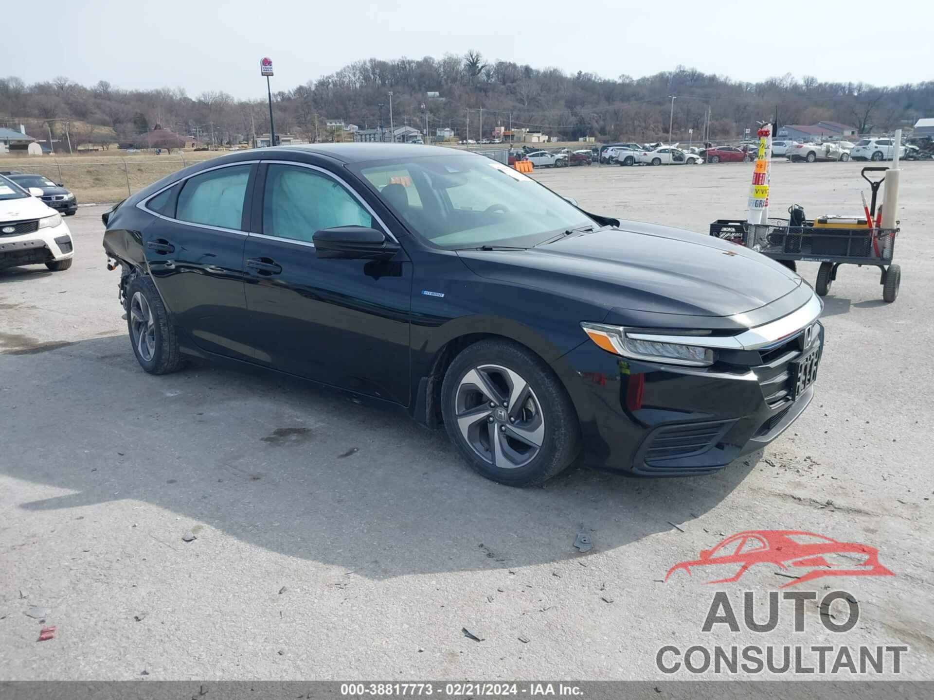 HONDA INSIGHT 2019 - 19XZE4F50KE009133