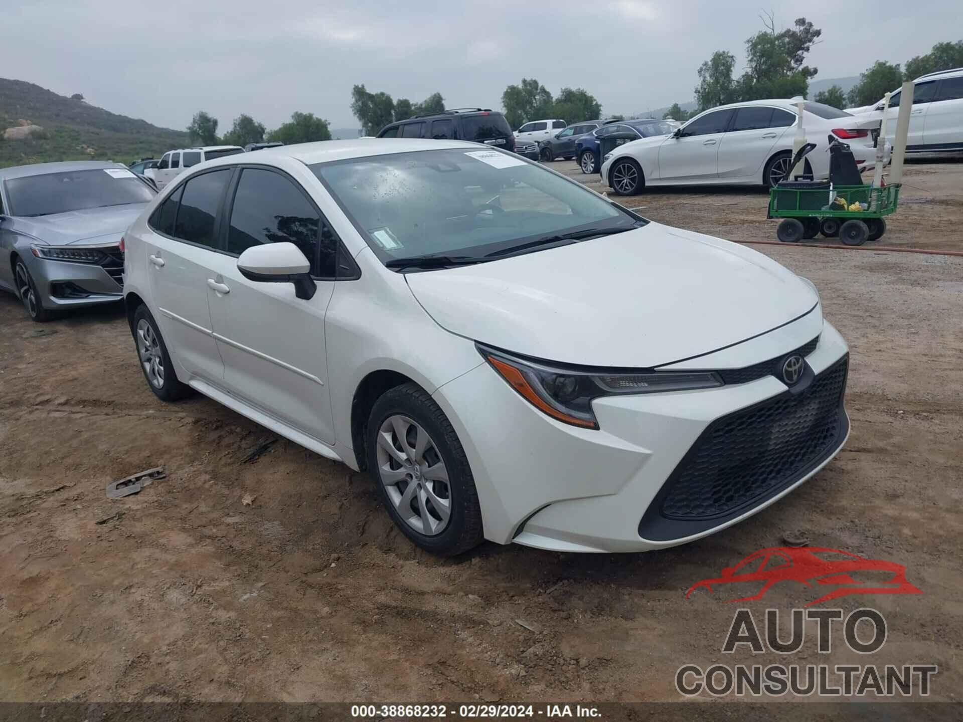 TOYOTA COROLLA 2021 - JTDEPMAE3MJ134987